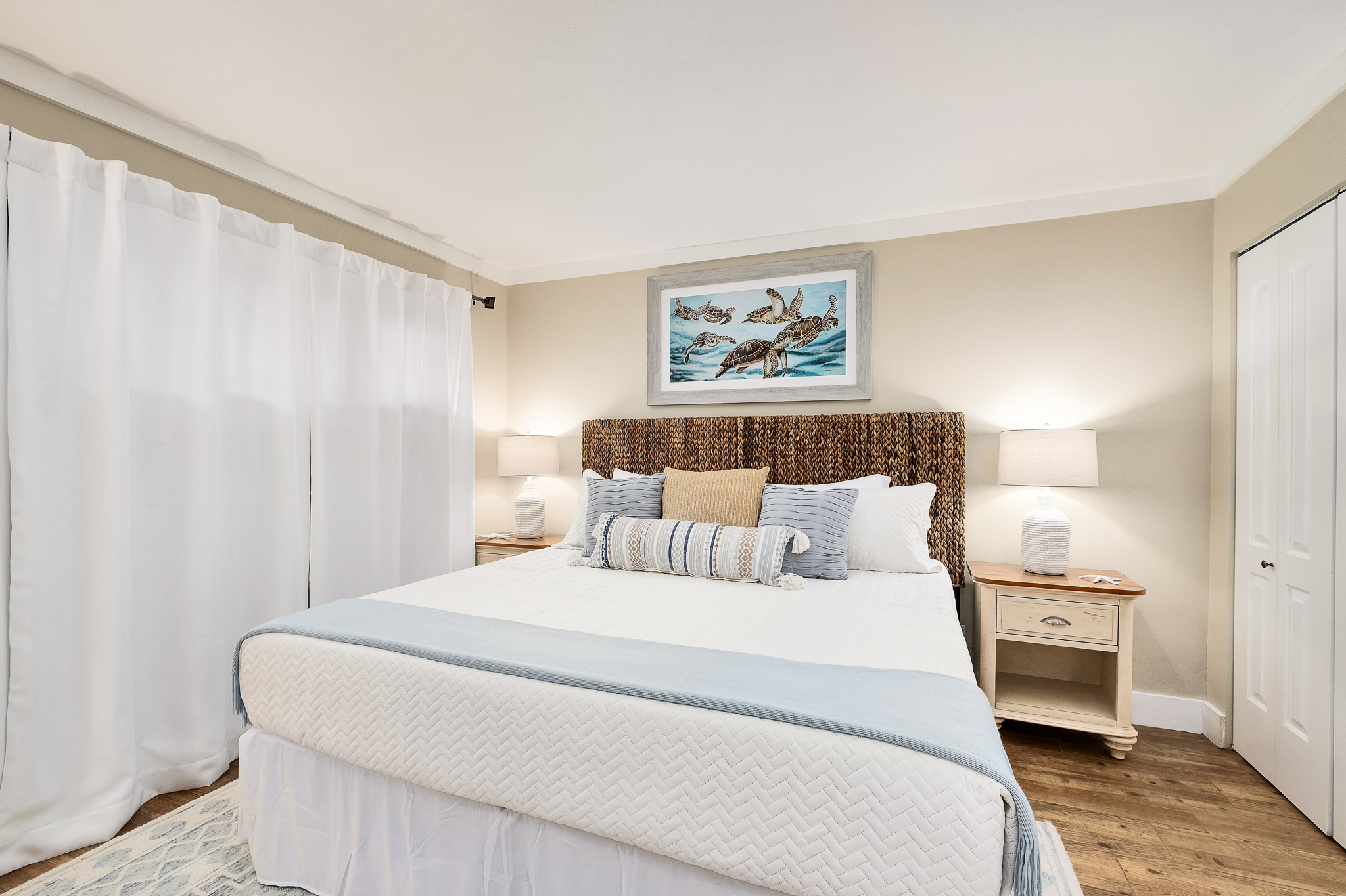 Bedroom #2 - Comfortable, plushy king mattress will have you sleeping on clouds.