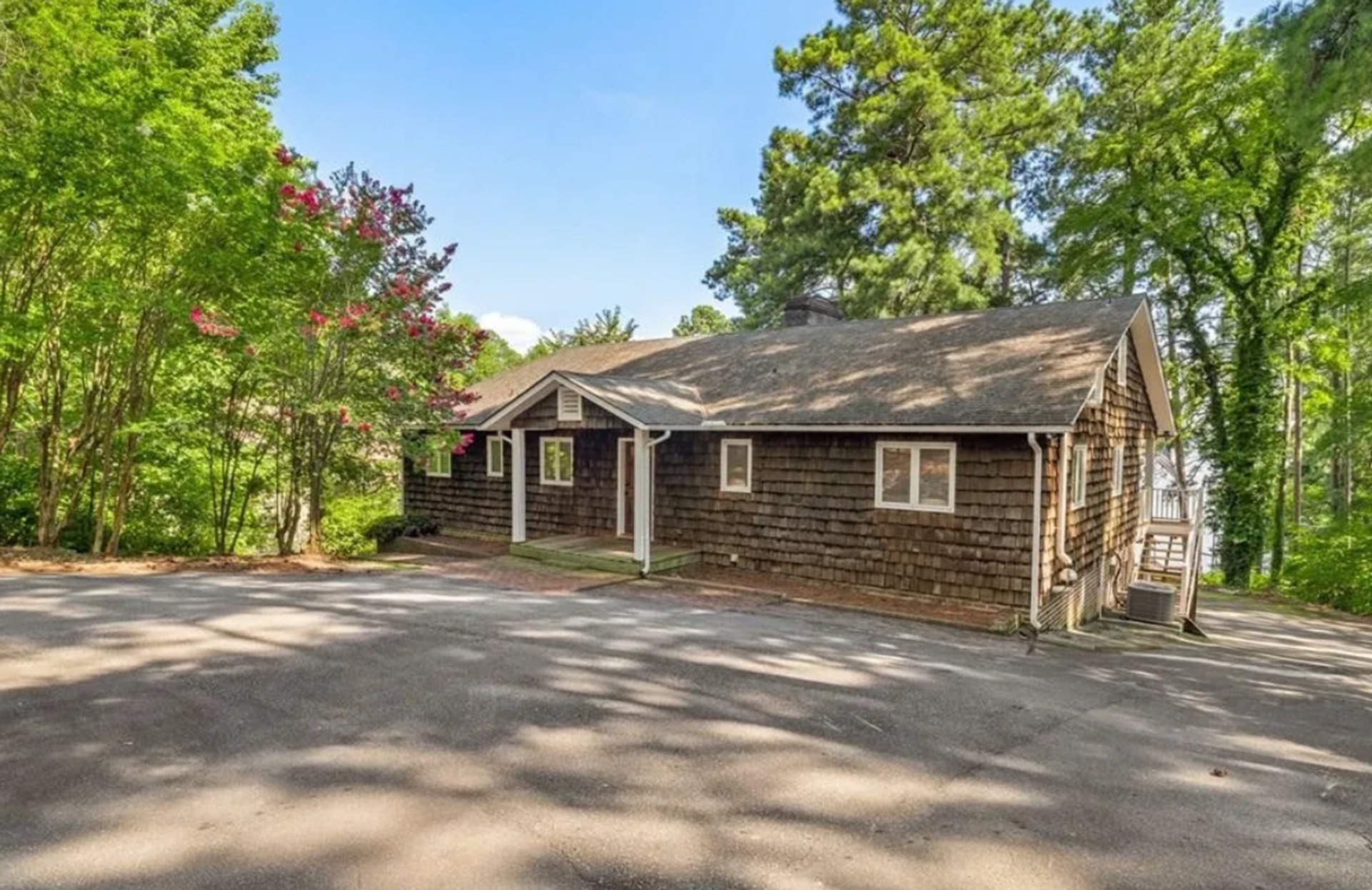 Cedar shake for the lake house charm!