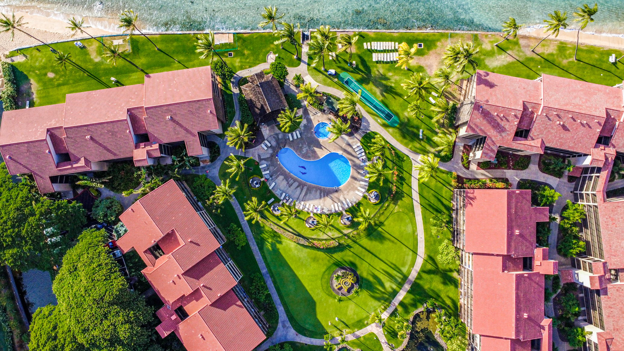 Bird's view of Papakea Resort