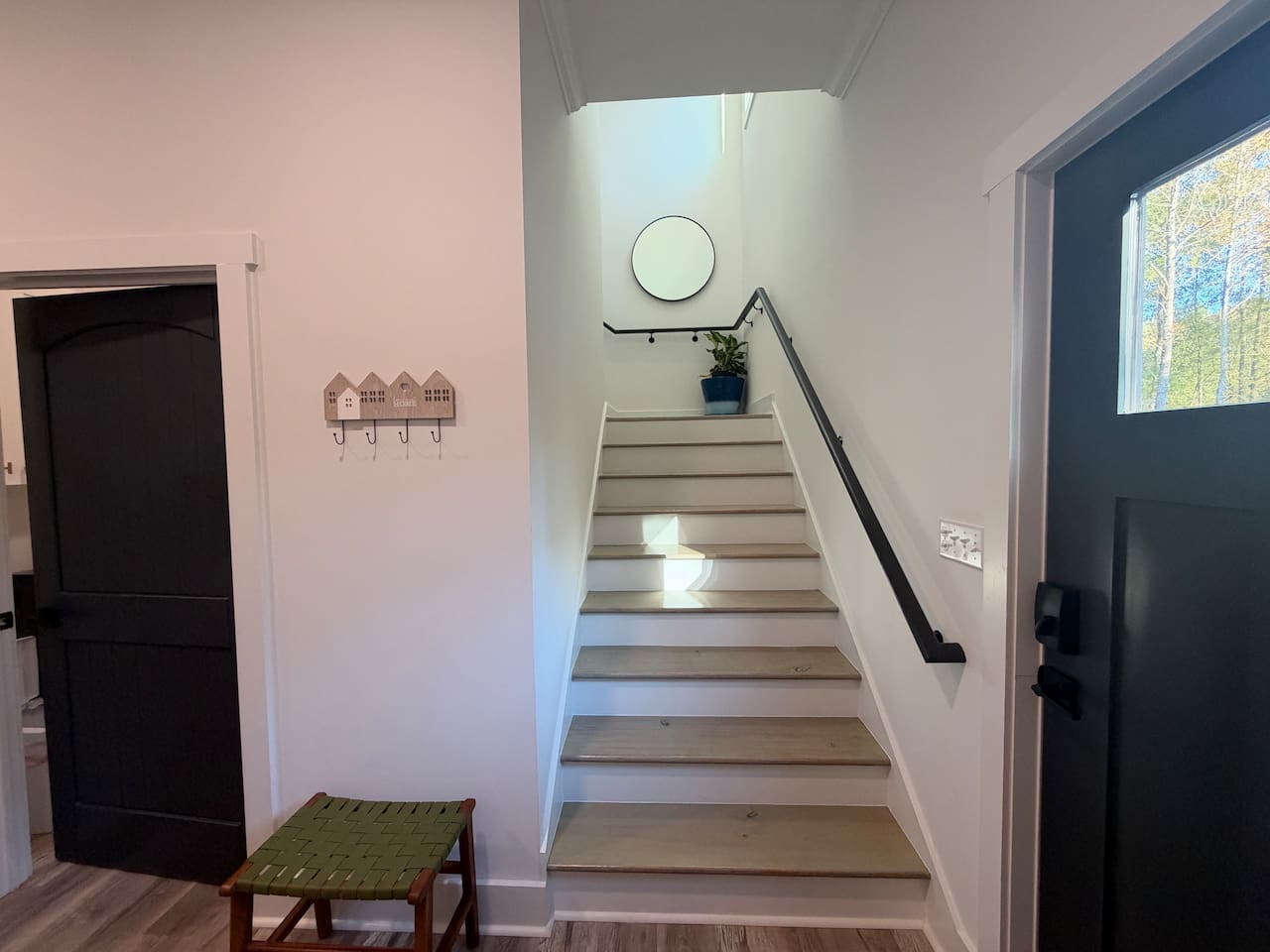 Entry way. Enter on the first floor of this home