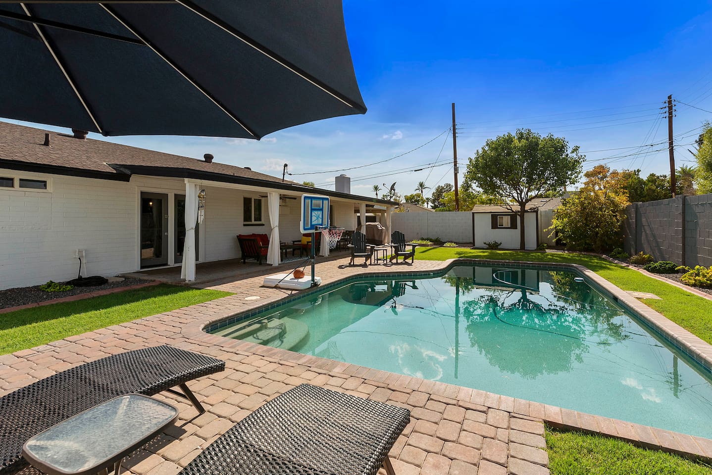 Always the pool for enjoyment.