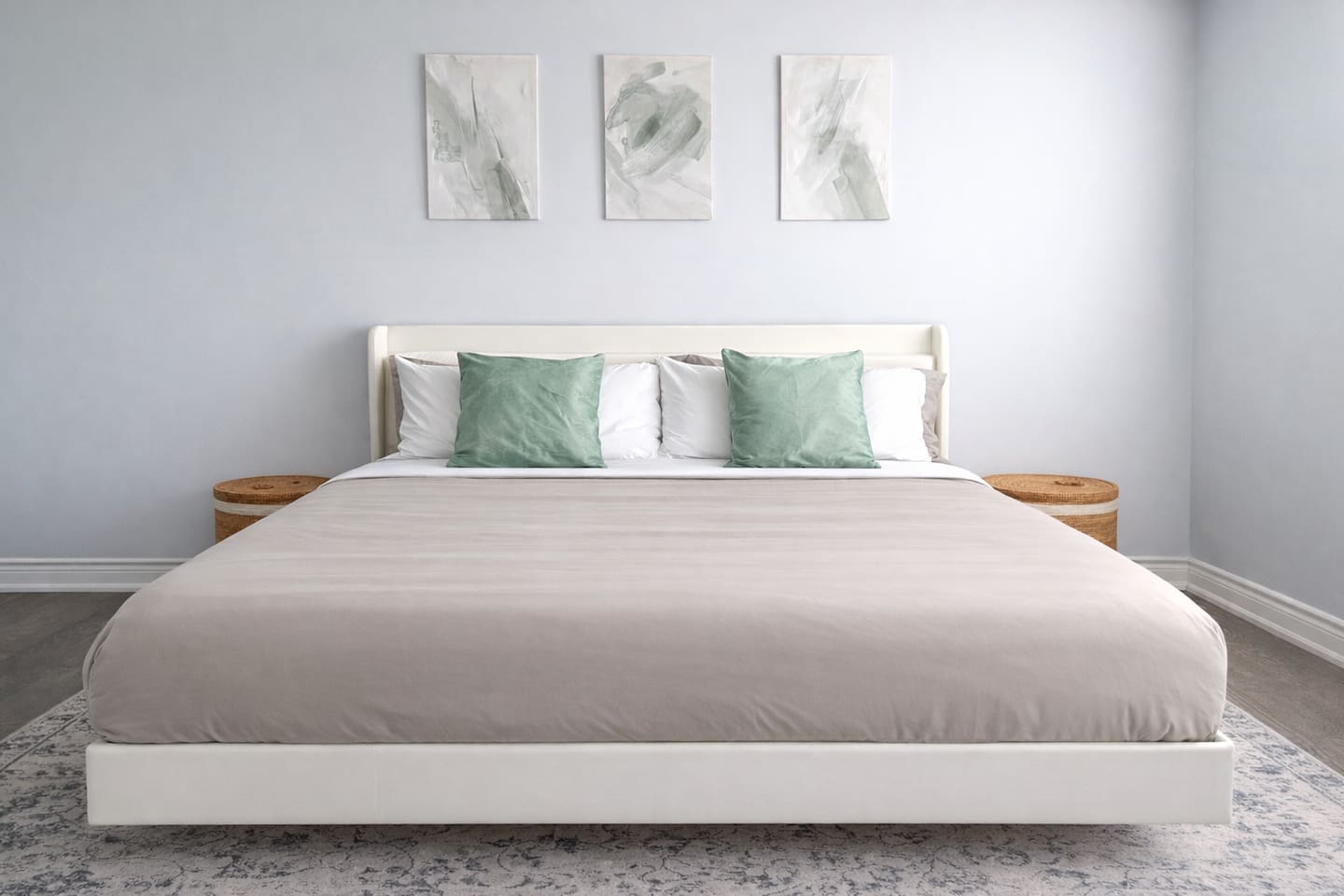 King Room - King bed with bathroom ensuite and walk in closet