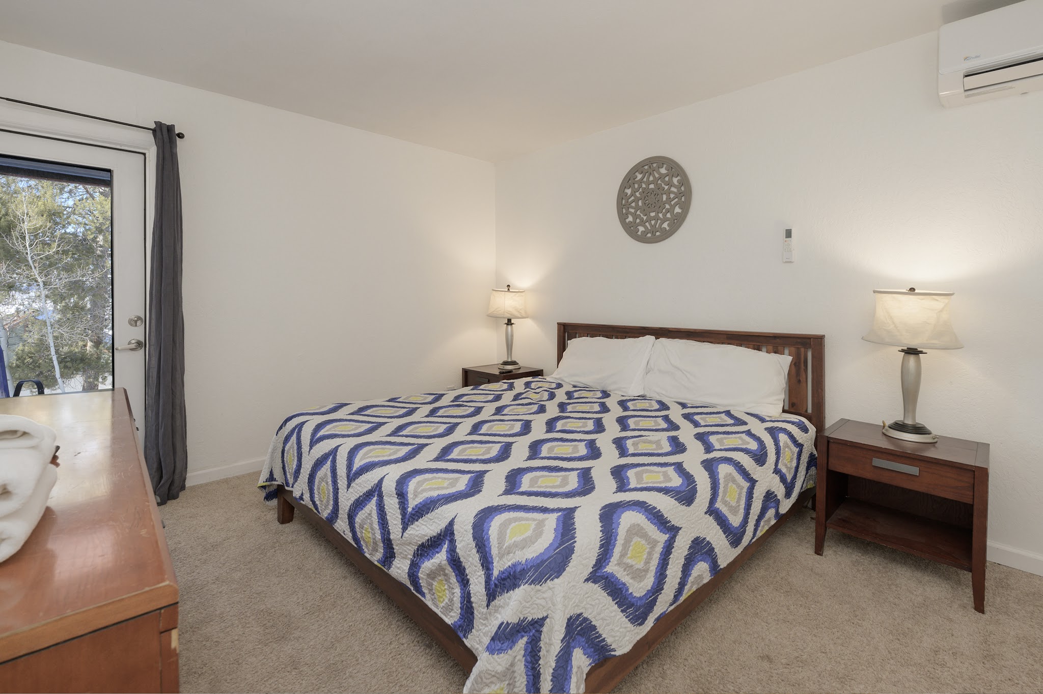 Bedroom with natural light