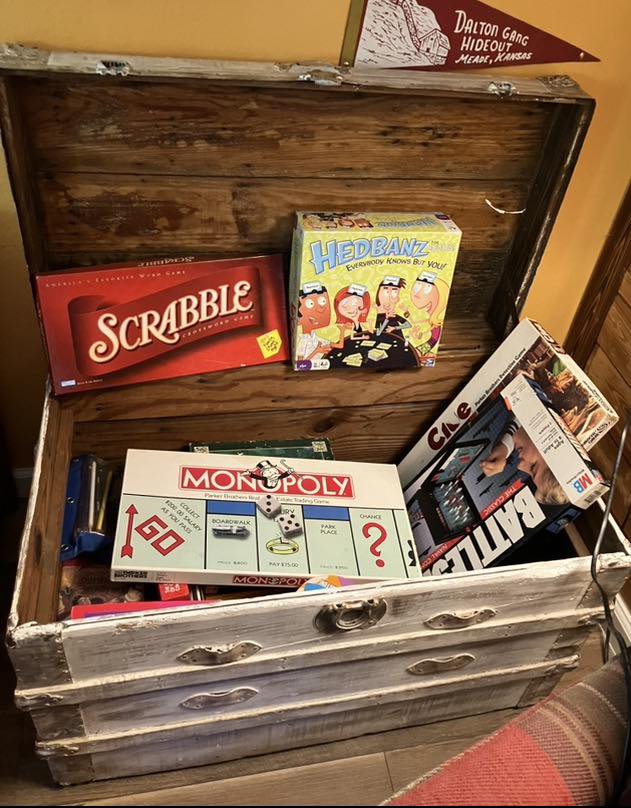 Games trunk is full of fun!