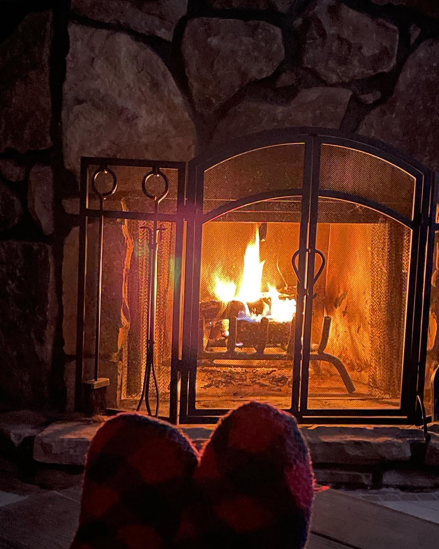 Woodburning Fireplace