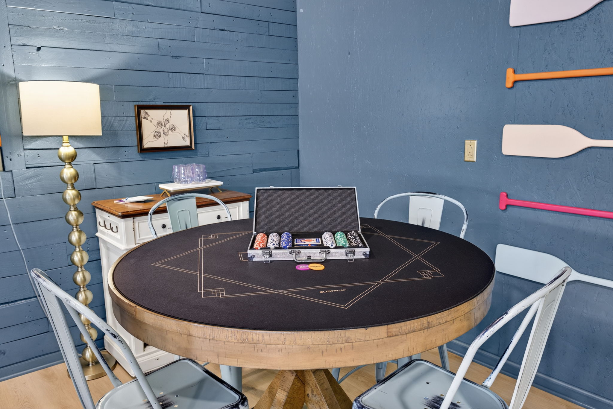 Game Room Poker Table 