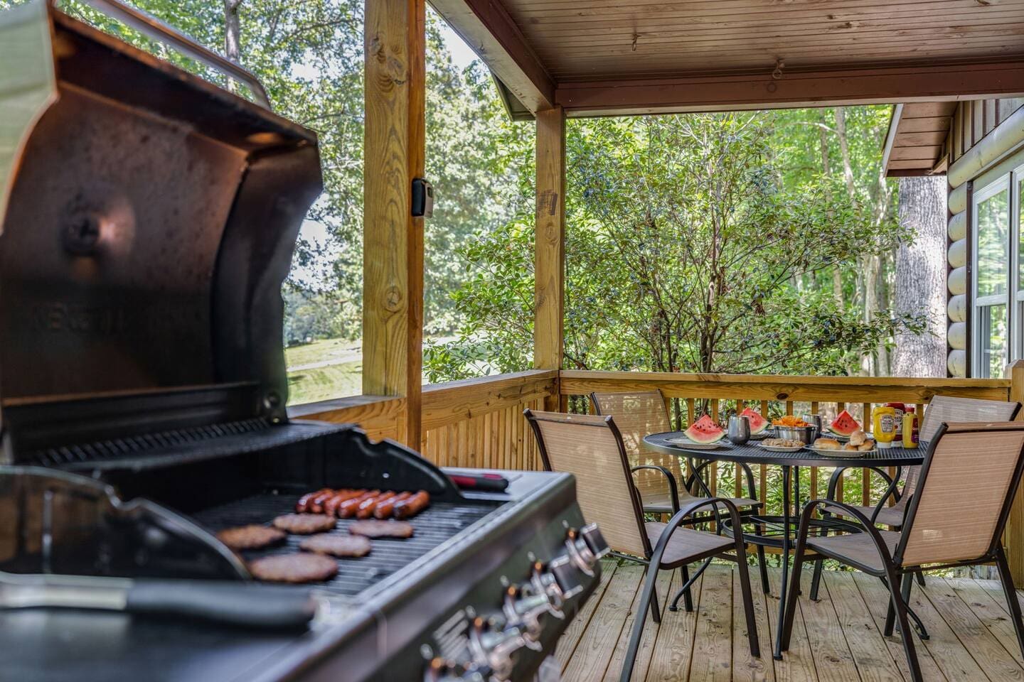 Dinner's ready! @ Nestled Inn