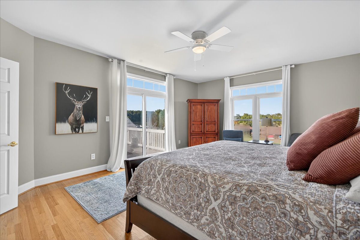 Wake up to lake views and step right outside.