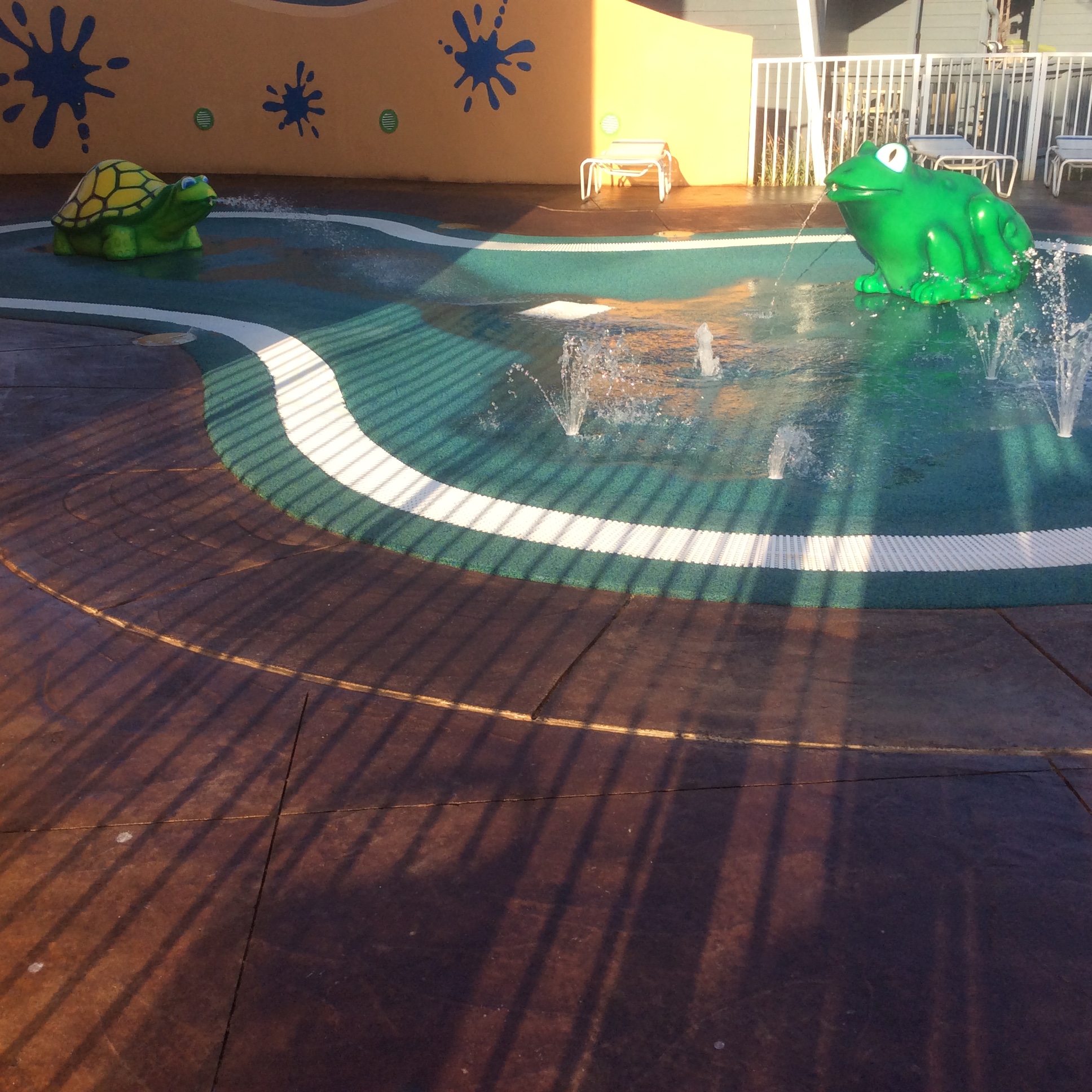 Little Types splash pad