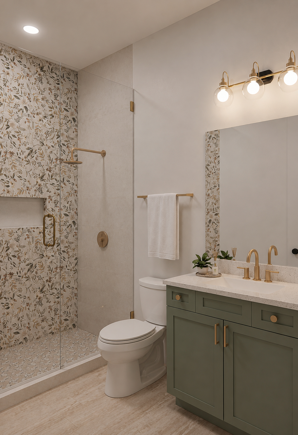 Private Bathroom # 2 | Rendering