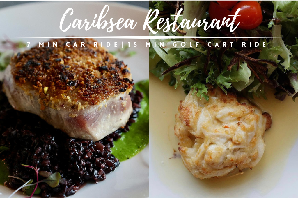 Grab some crabcakes at Caribsea and savor perfection!