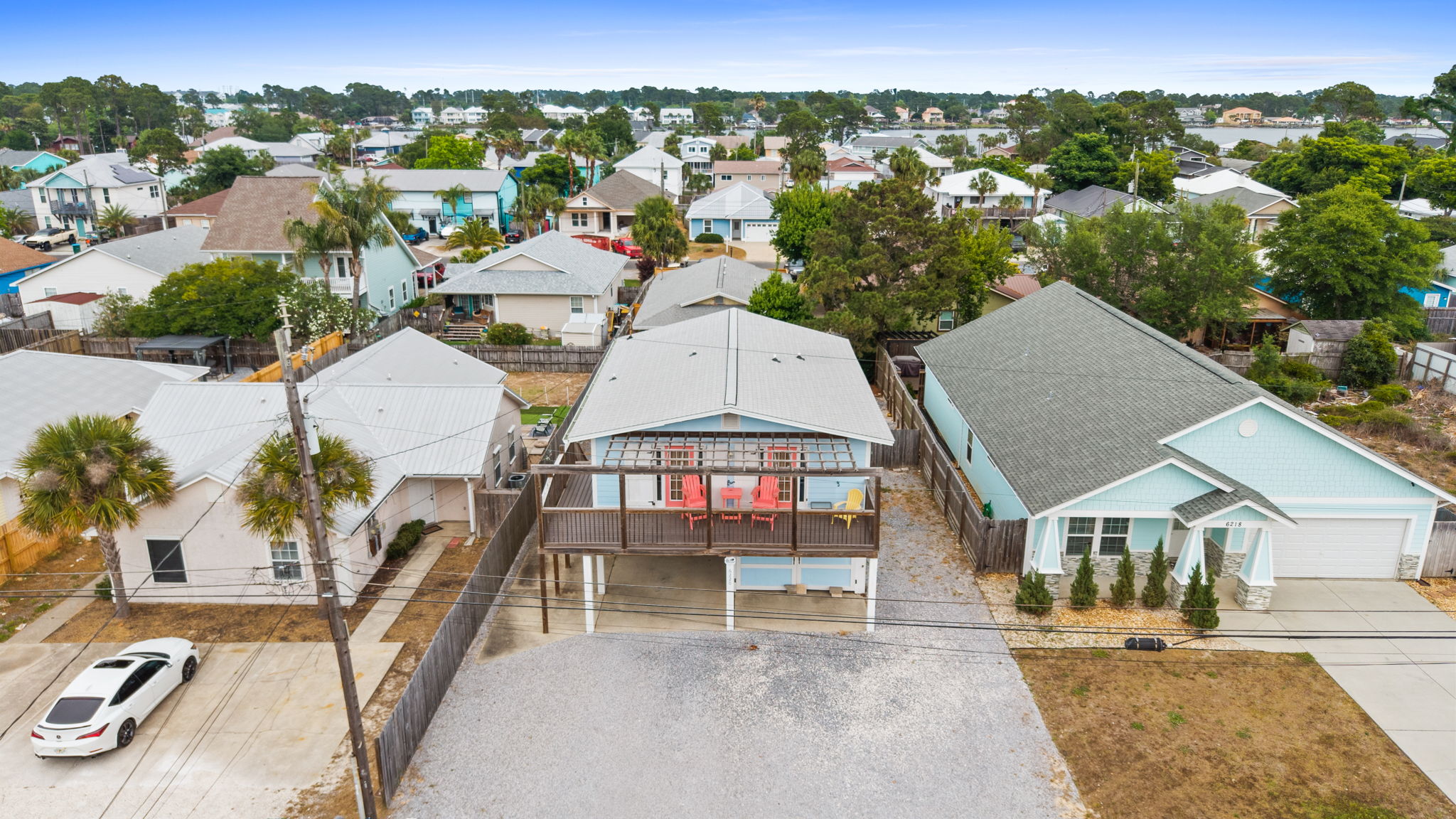 Aerial of House