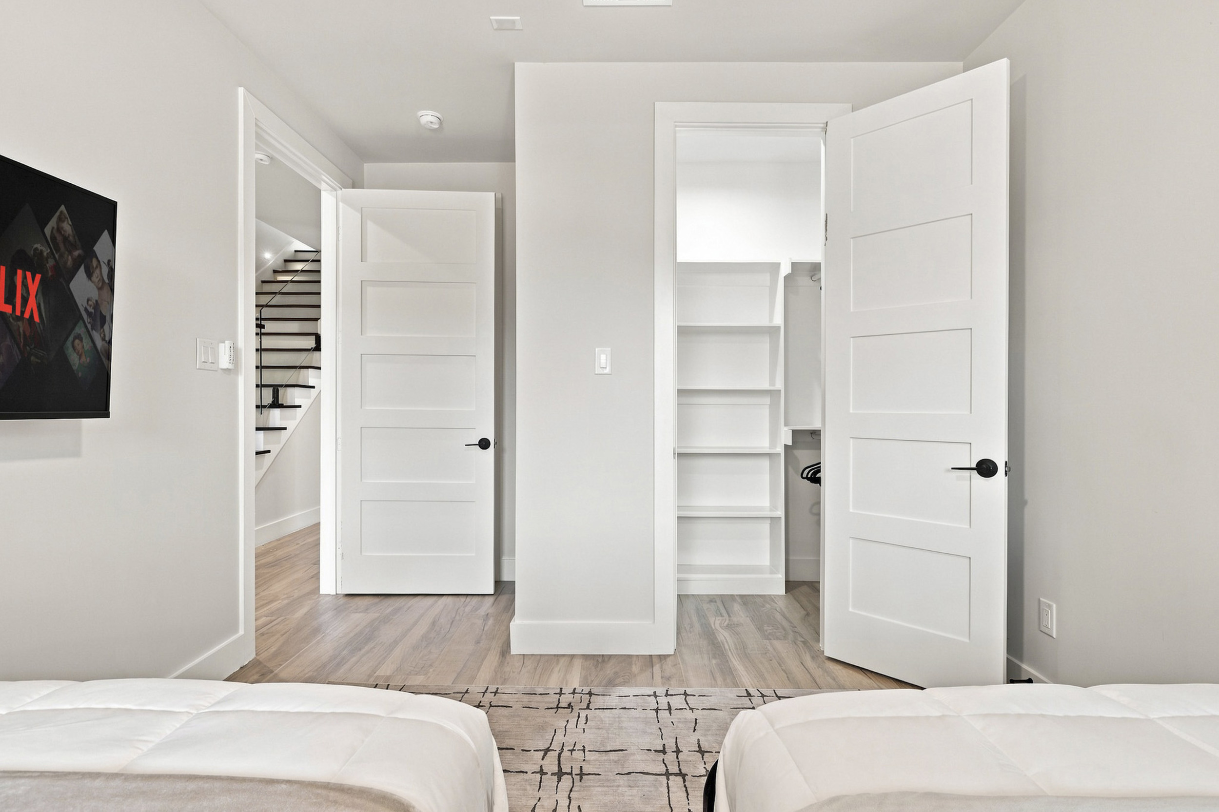 Sleek design meets modern comfort, perfect for unwinding after a Dallas adventure!