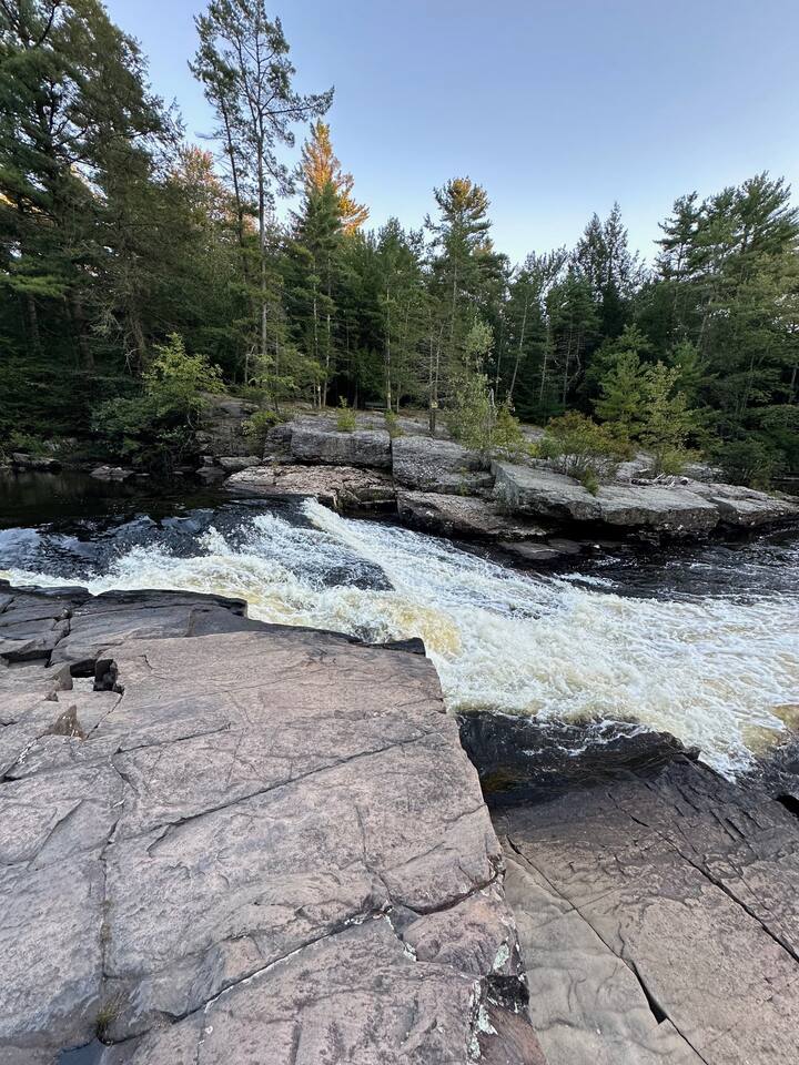 Waterfall at Austin T. Blakeslee - Perfect for a Short Hike