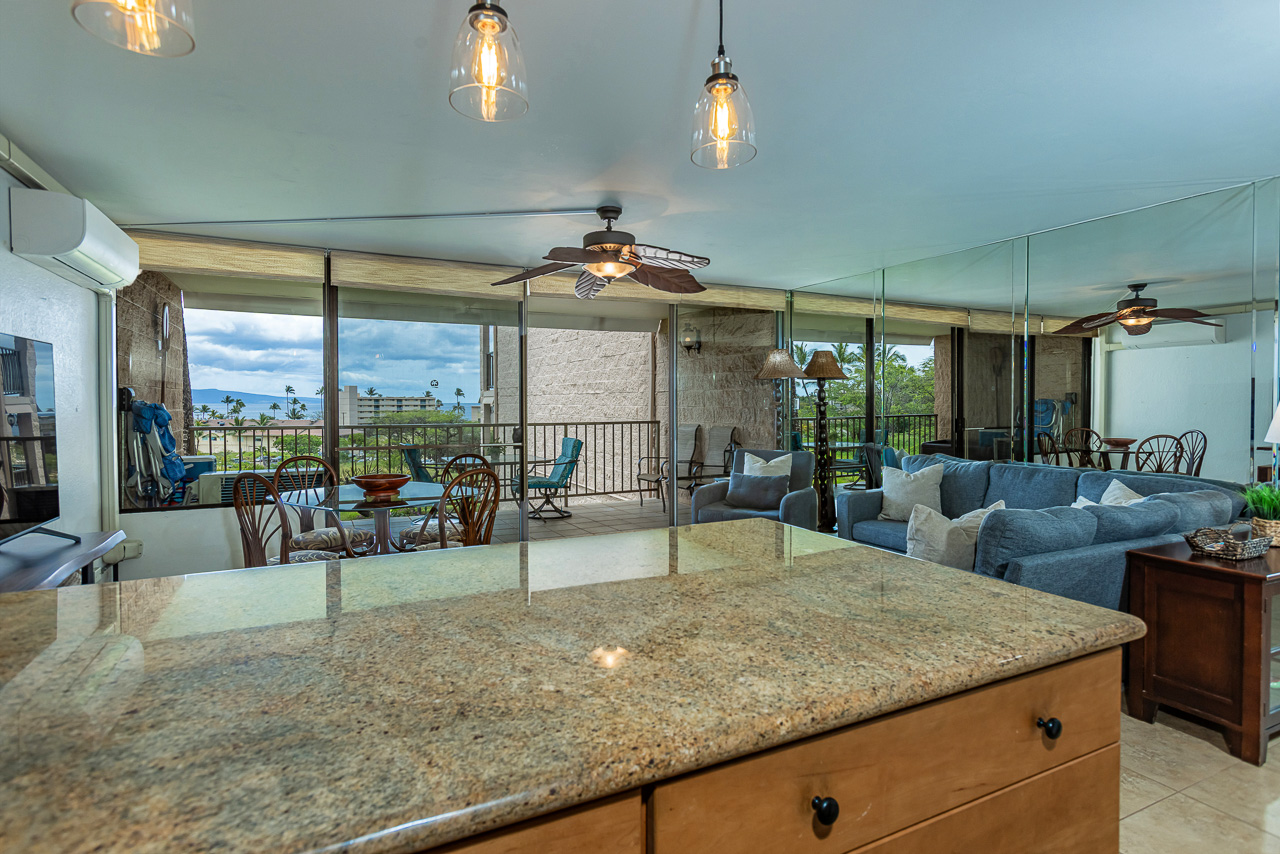 Counter space with a view