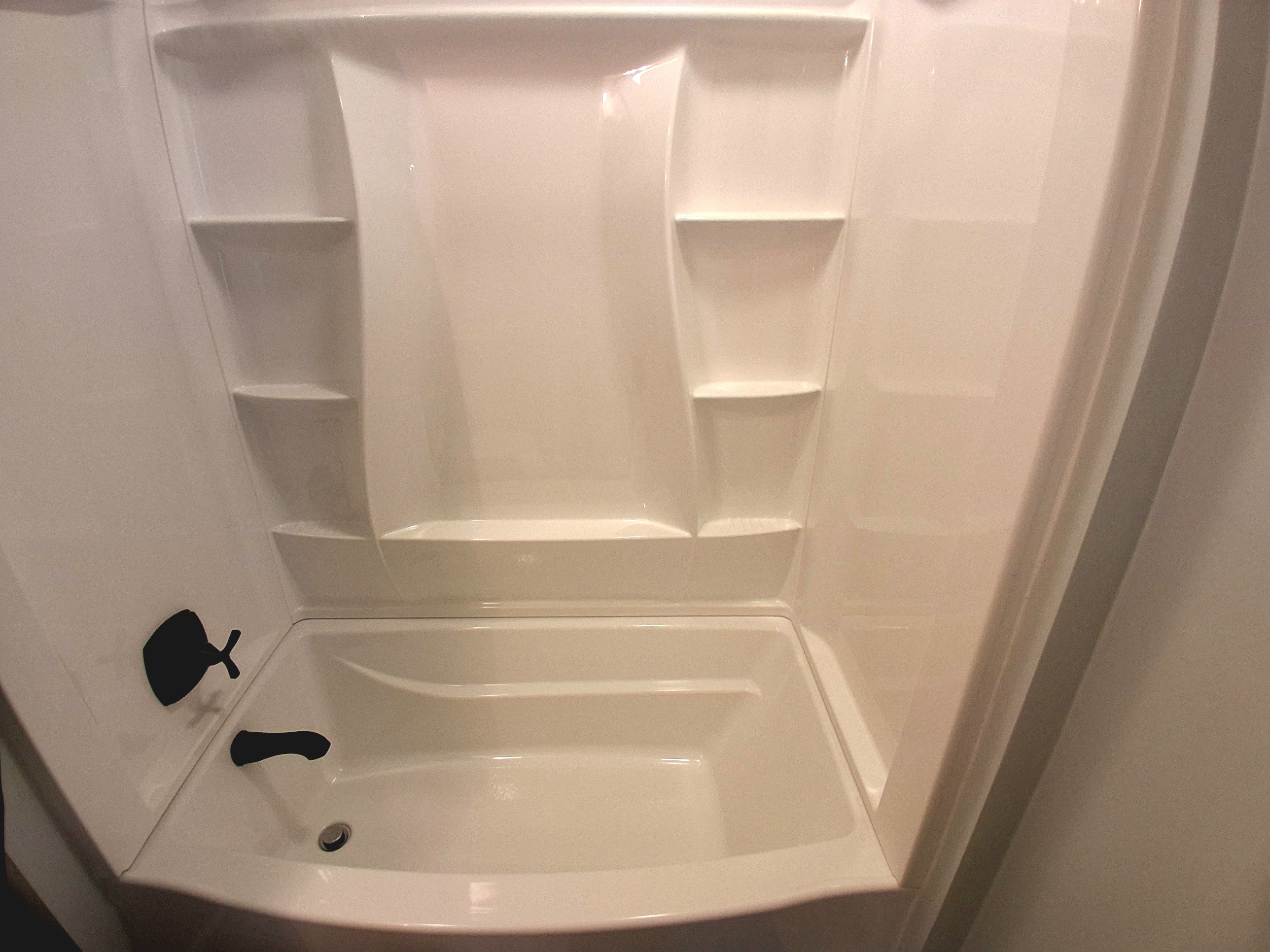 Master Bath. Actually, both bathroom 2 and 3 have this newer tub/shower combination.