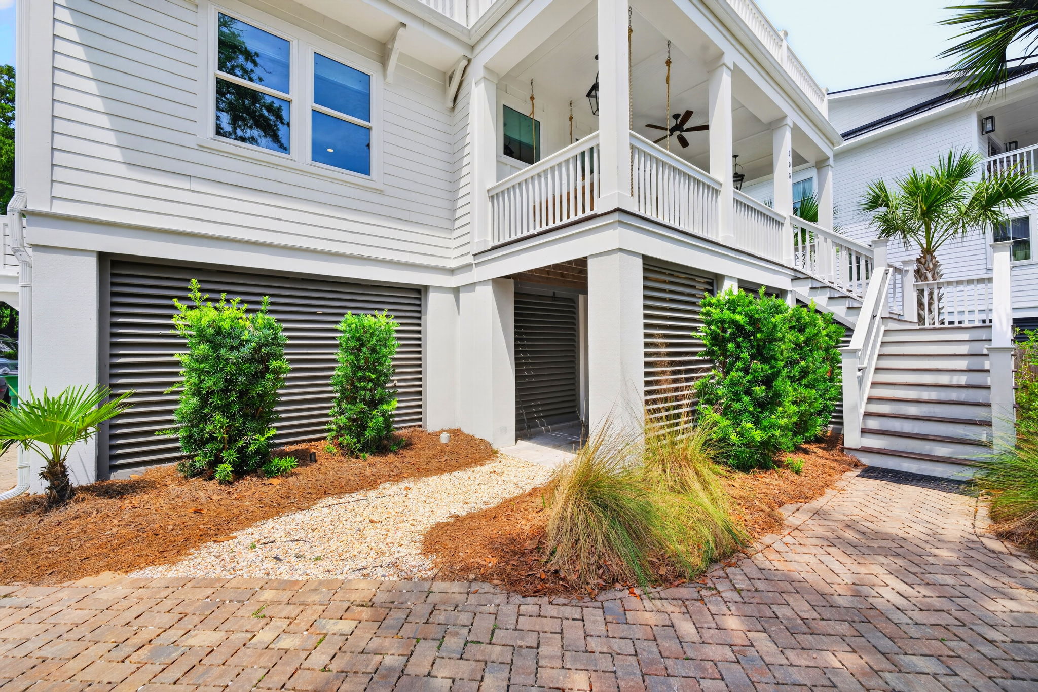 Front steps | Driftwood Dreams | 105 Forest Trail | Isle of Palms, SC | IOP Escapes