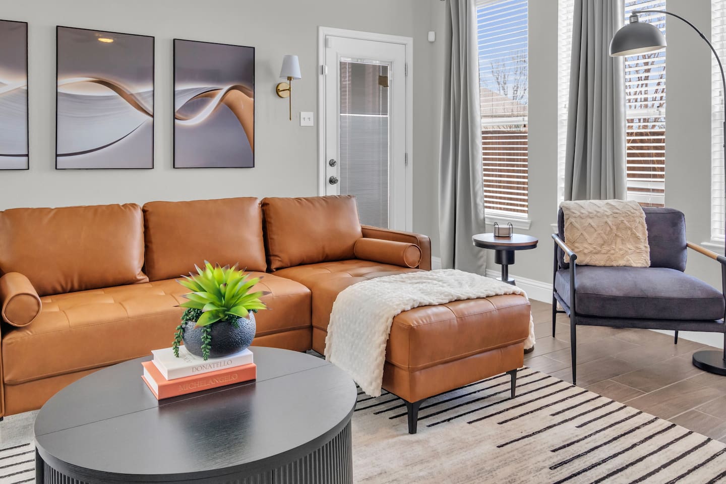 The heart of the home, offering a cozy yet spacious setting for downtime, conversations, and shared moments.