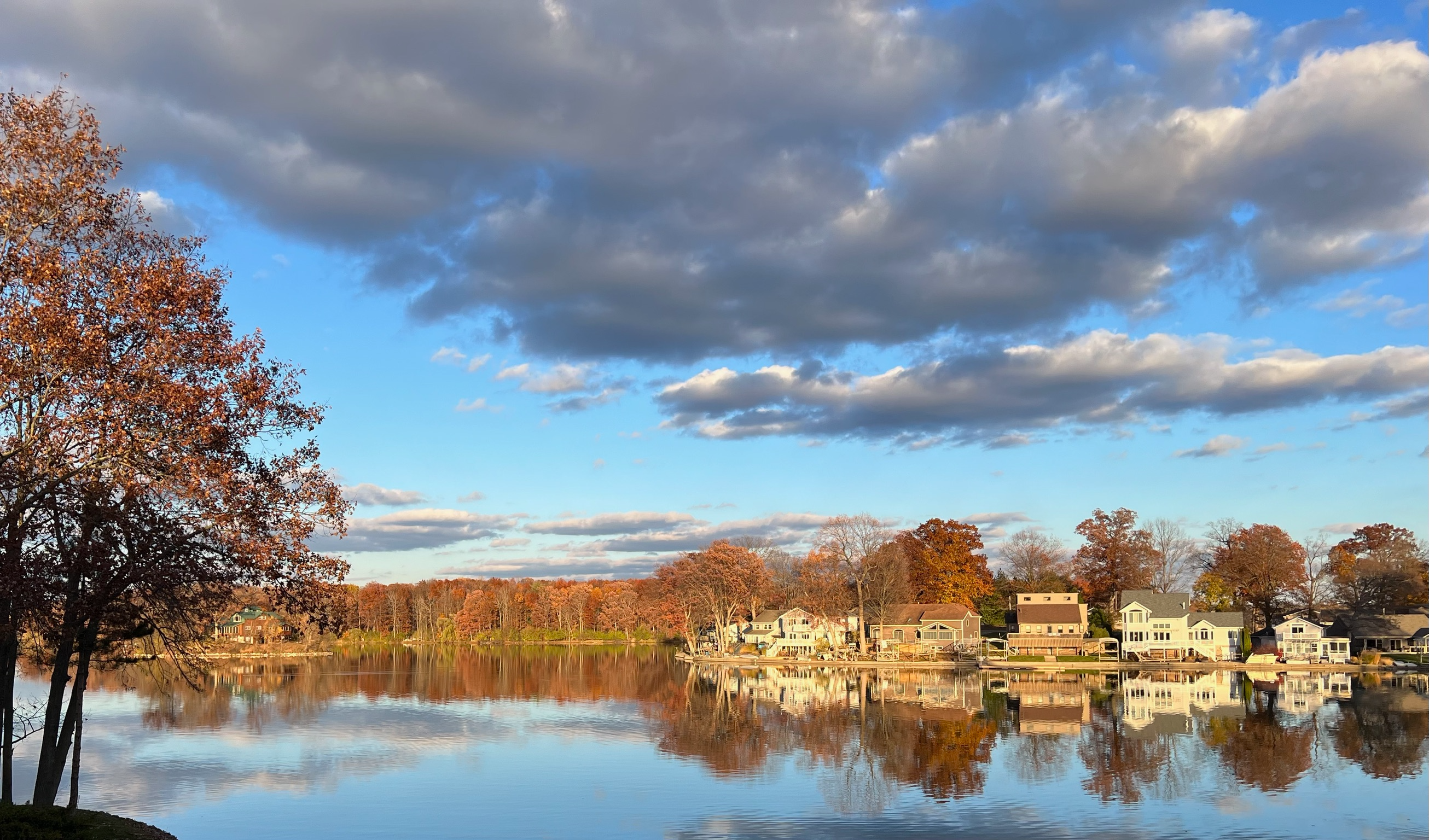 Beautiful Fall View from our Deck