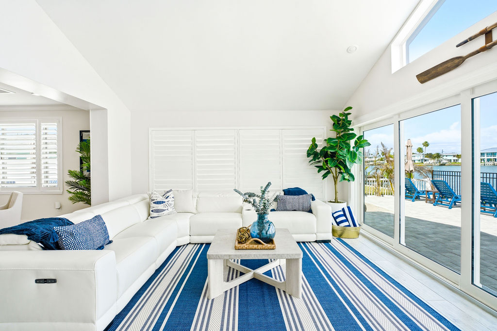 With comfortable seating and a front-row view of the pool and Intracoastal, it’s one of the many places to gather with your crew.