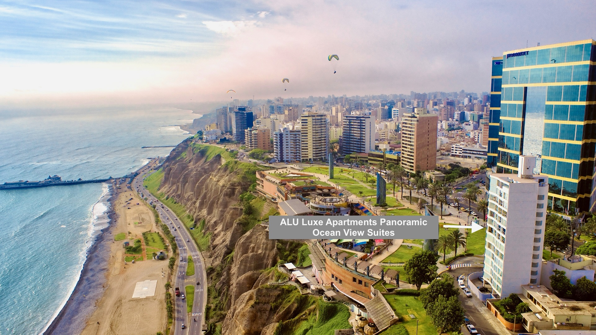 The Best Spot in Miraflores for Panoramic Pacific Ocean Views