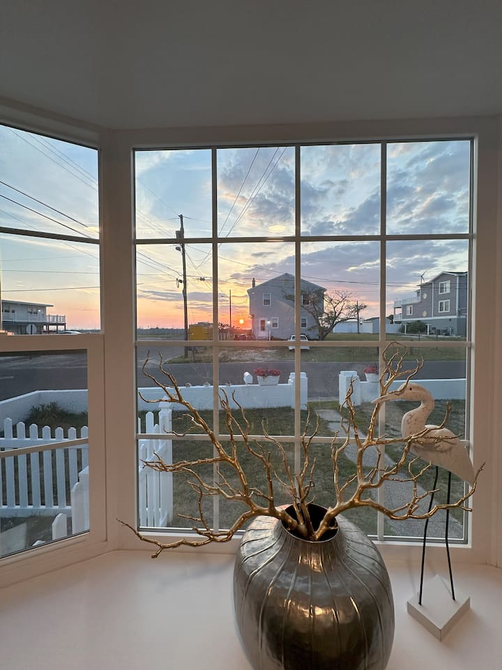 Sunsets in Front of House
