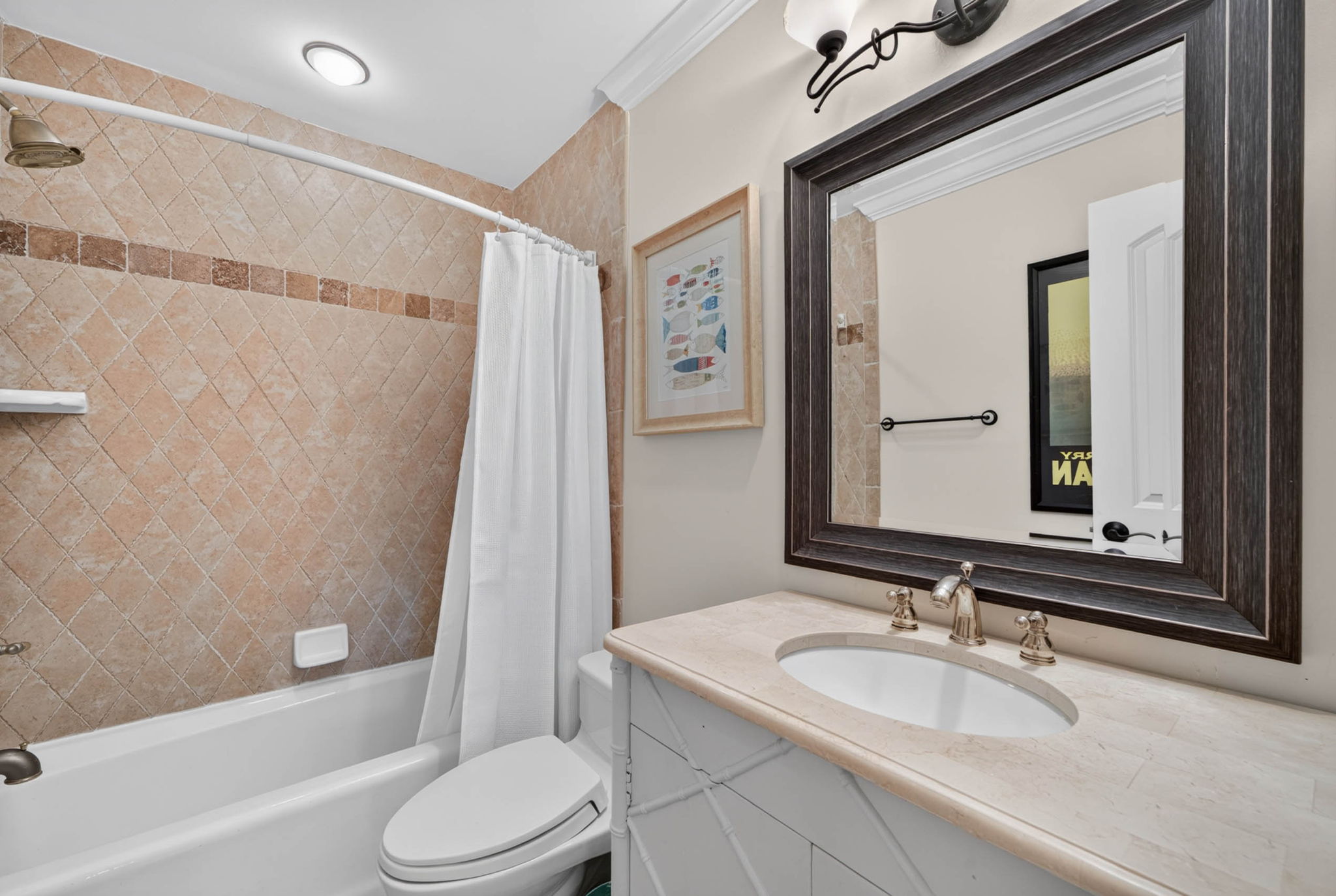 Bathroom 3: Bunk room ensuite | Oceans 22 | 22 Beach Club Villas, Wild Dunes | IOP Escapes