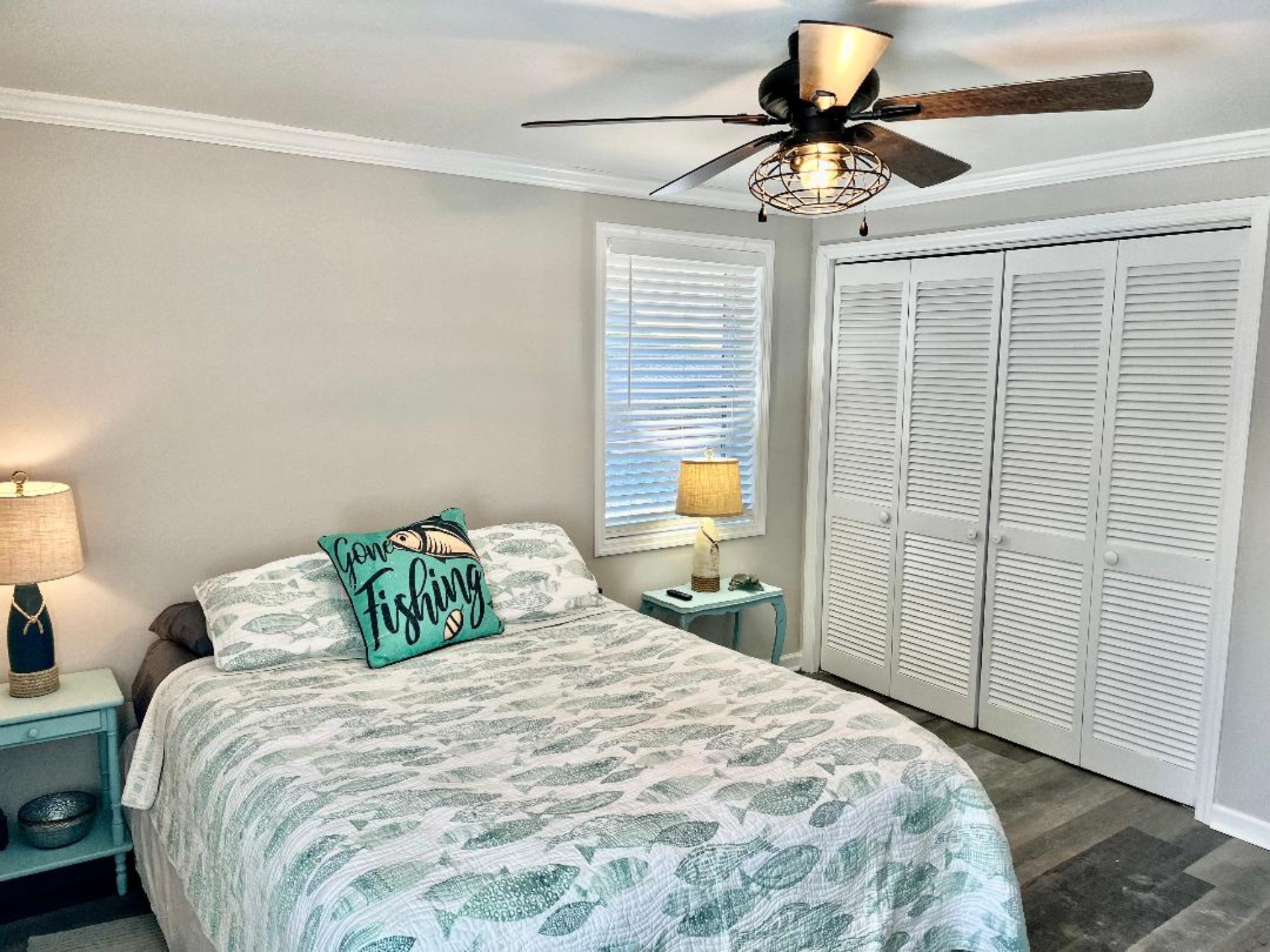 Bedroom #2 with a queen bed