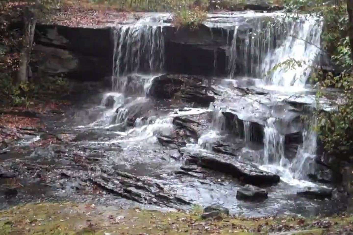 Waterfall at Riverwalk