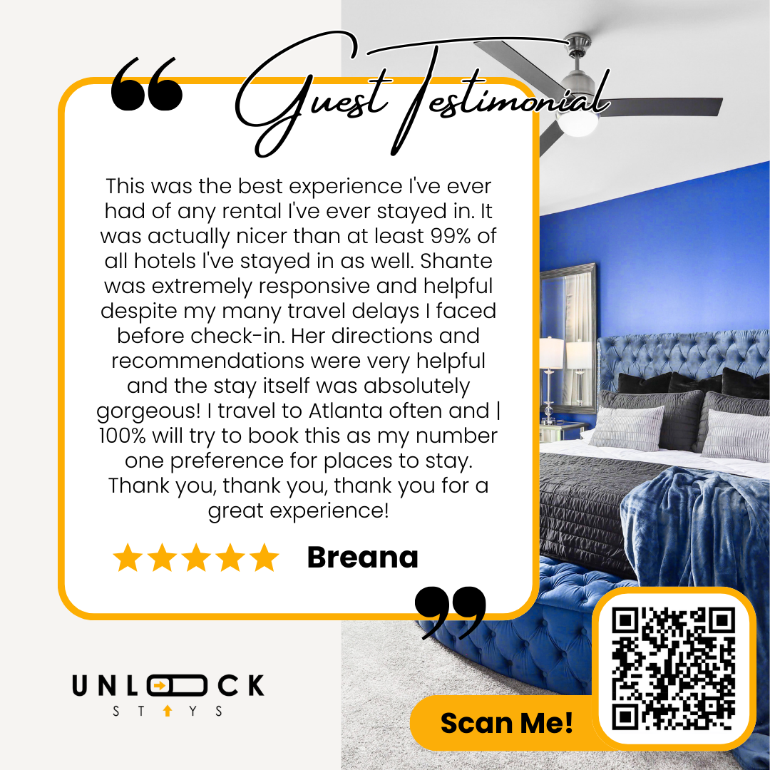 Midnight Oasis – A short term furnished 2BR in DTN ATL – Rooftop Pool & Gym 3