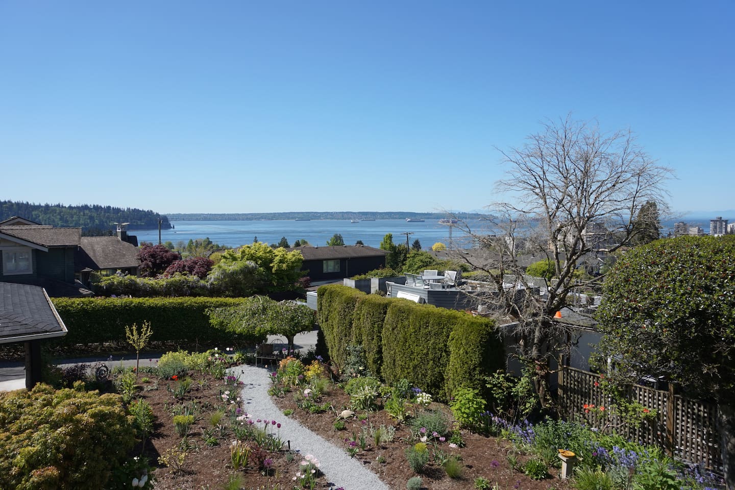 Spectacular views from our top deck - come enjoy!