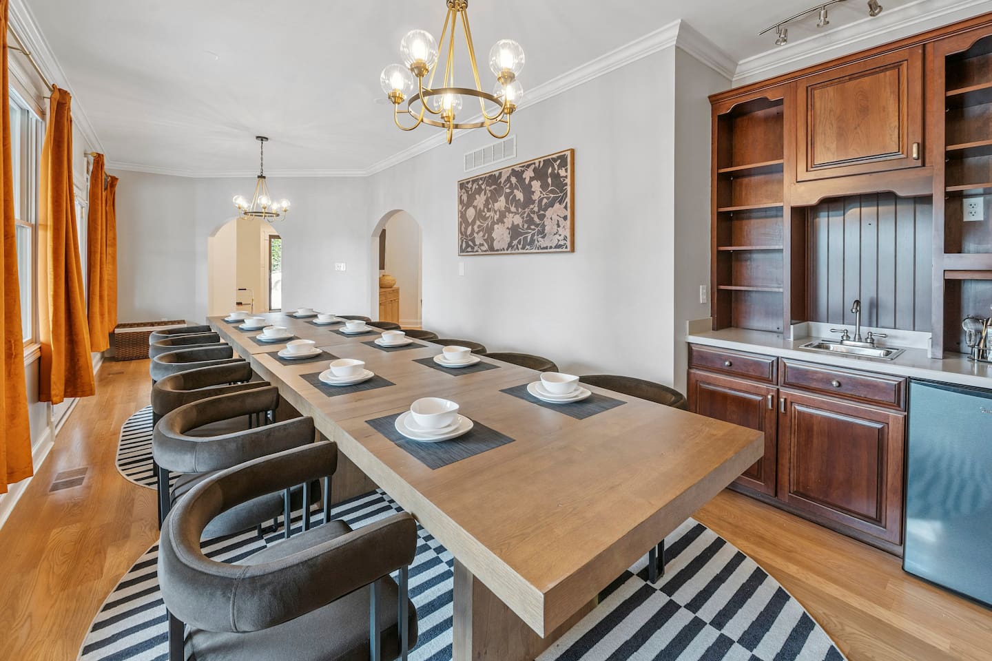 Dining room at The Chalet
