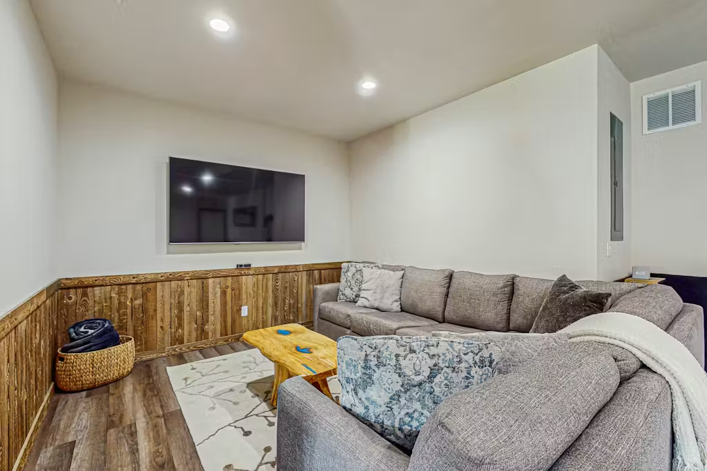 Basement pull out couch