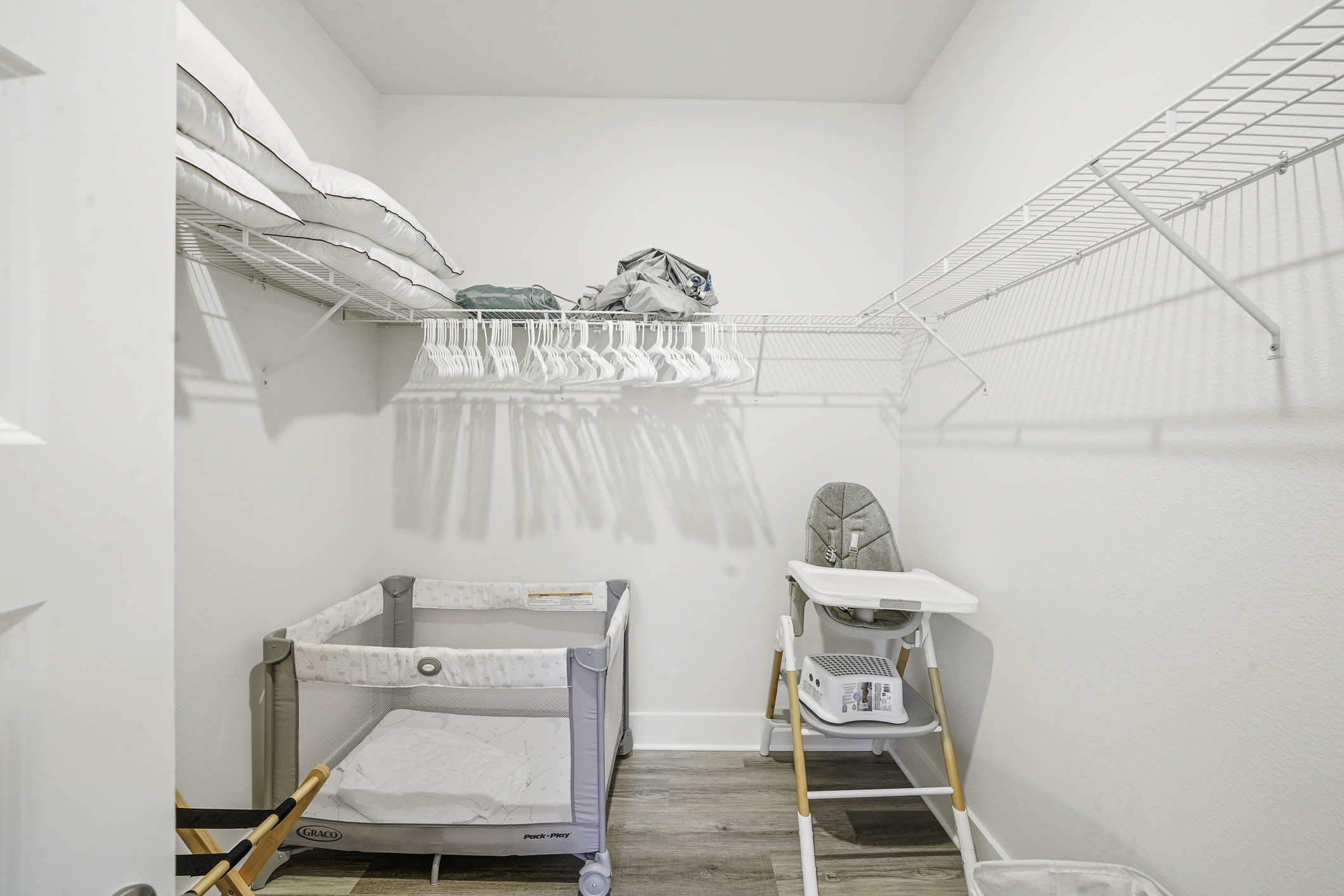 Perfect for families, complimentary crib and high chair included during your stay.