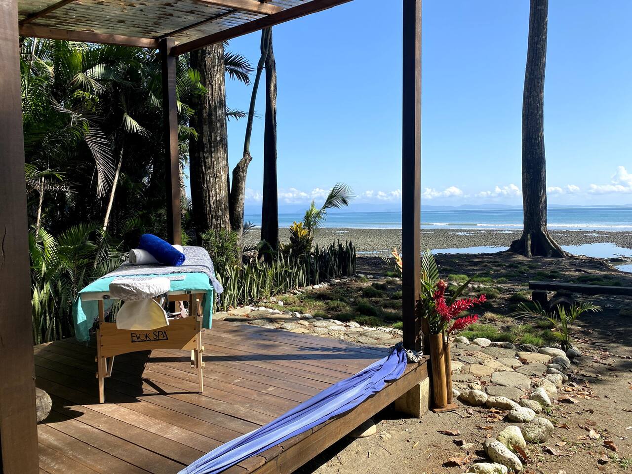 The sounds of waves and wildlife all around!