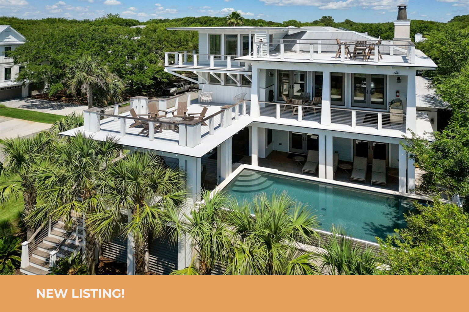 Welcome to your Isle of Palms dream! 6 Bedrooms + 6.5 Bathrooms! Shore Thing | 4001 Palm Blvd | Isle of Palms, SC | IOP Escapes
