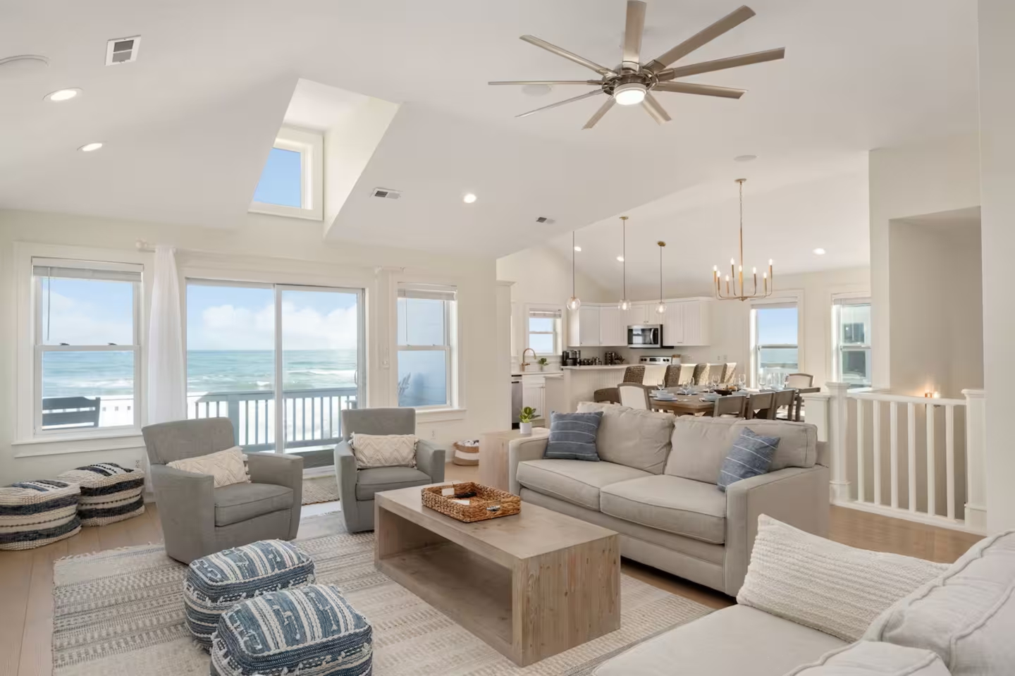 Amazing Oceanfront views and an open floor plan