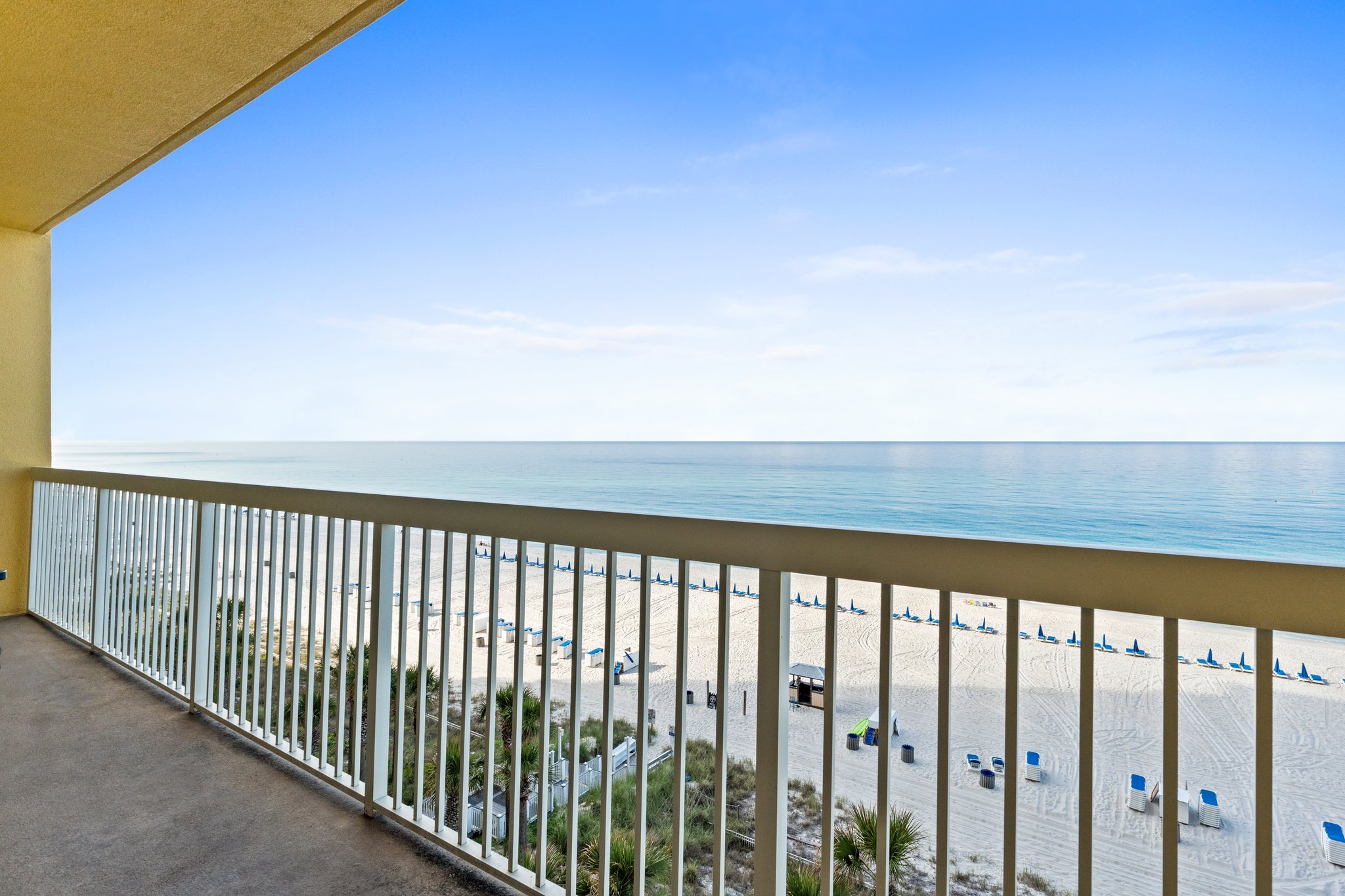 Large balcony