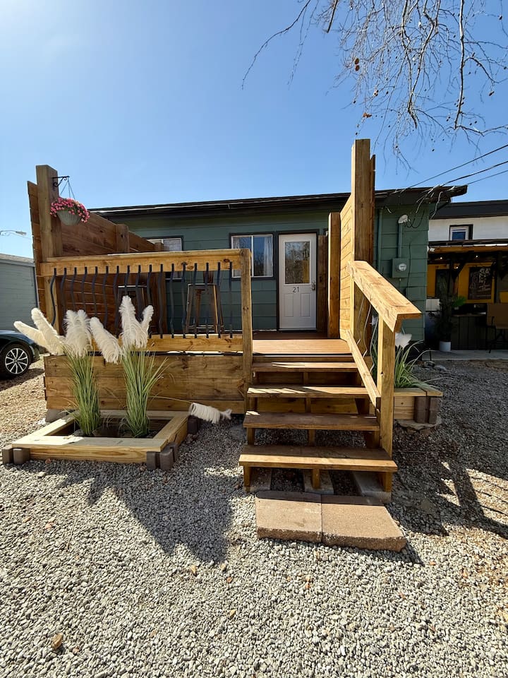 Four steps into your room