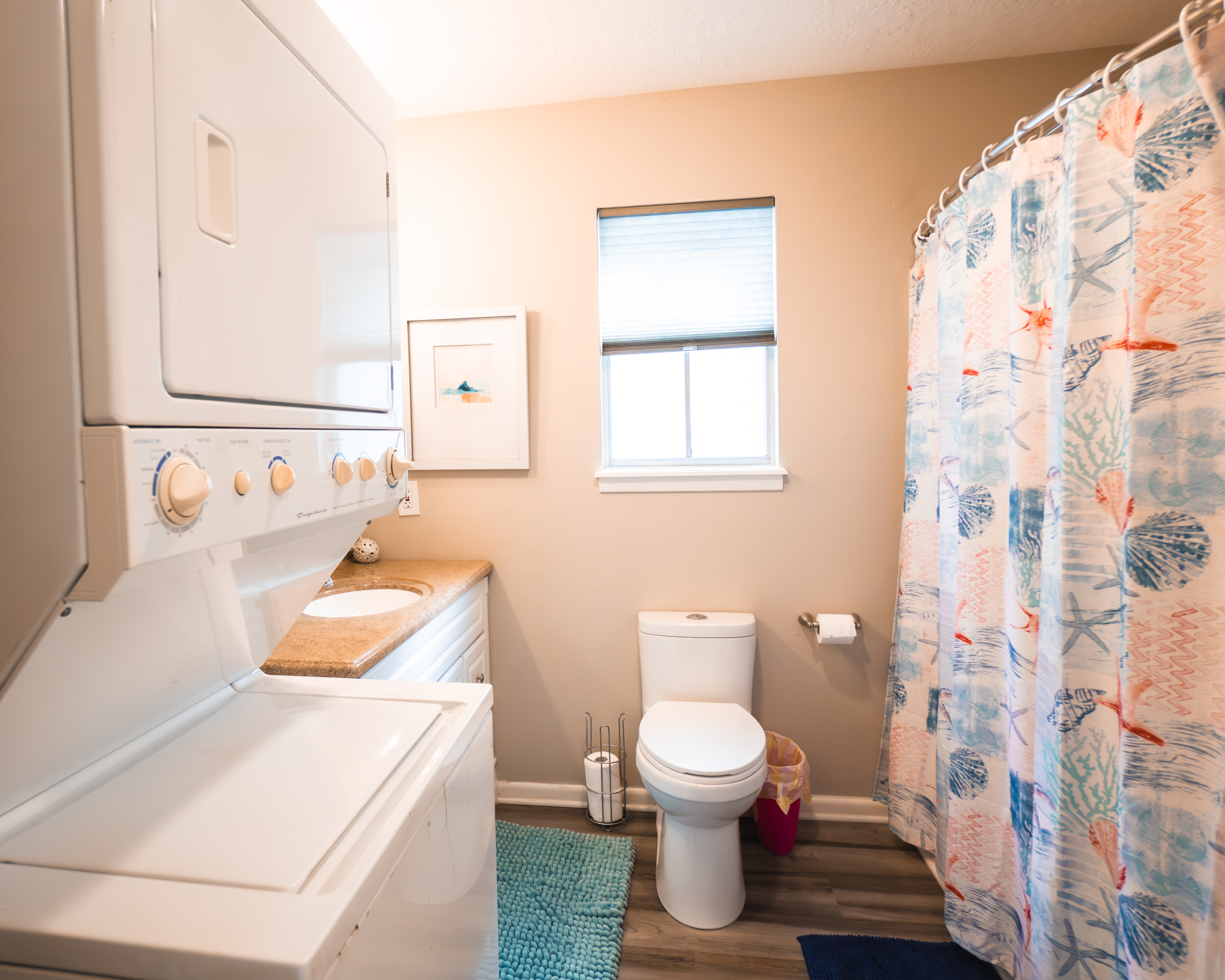hallway full bathroom