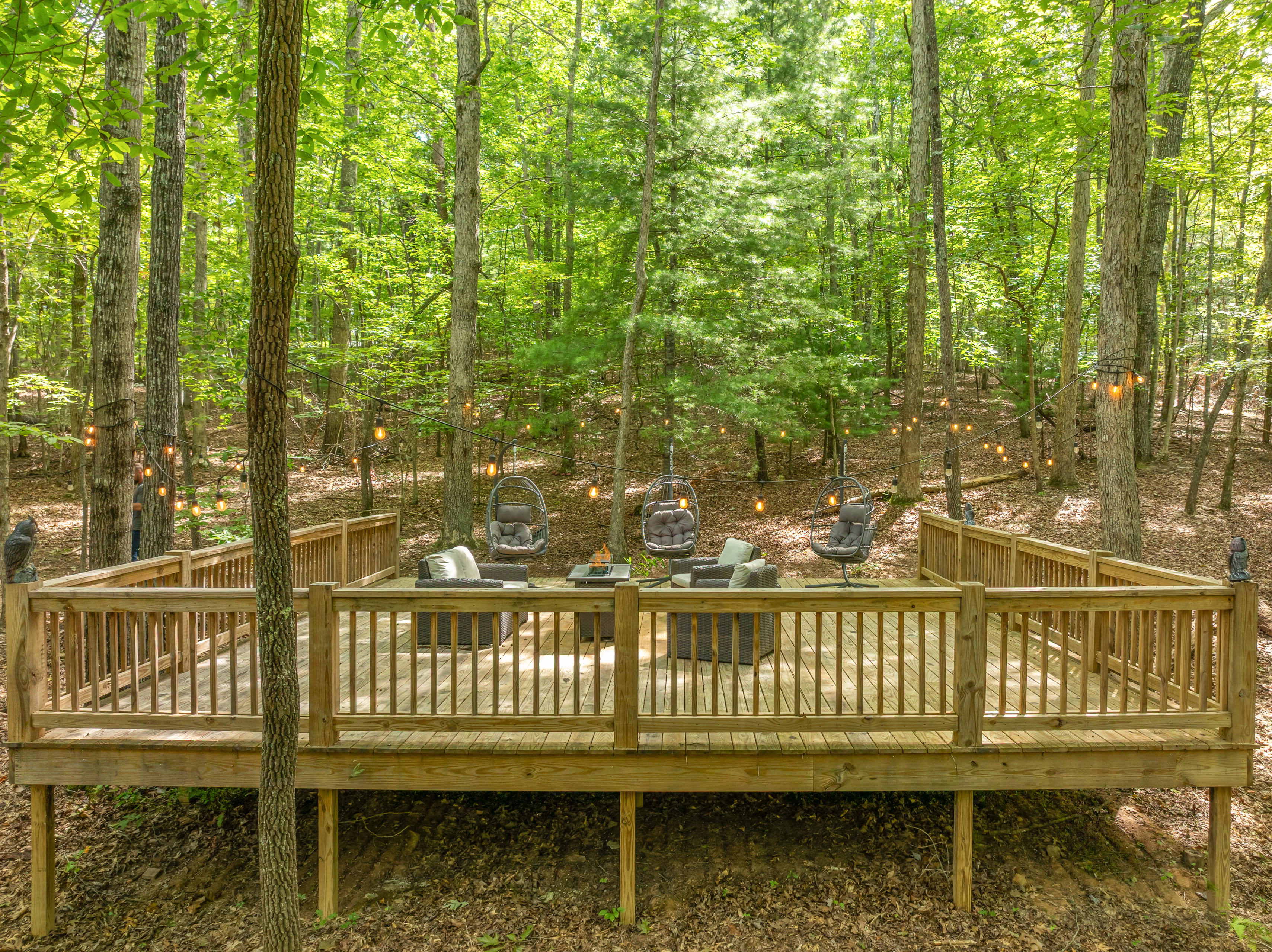 Spacious Deck with Ample Seating for Relaxation