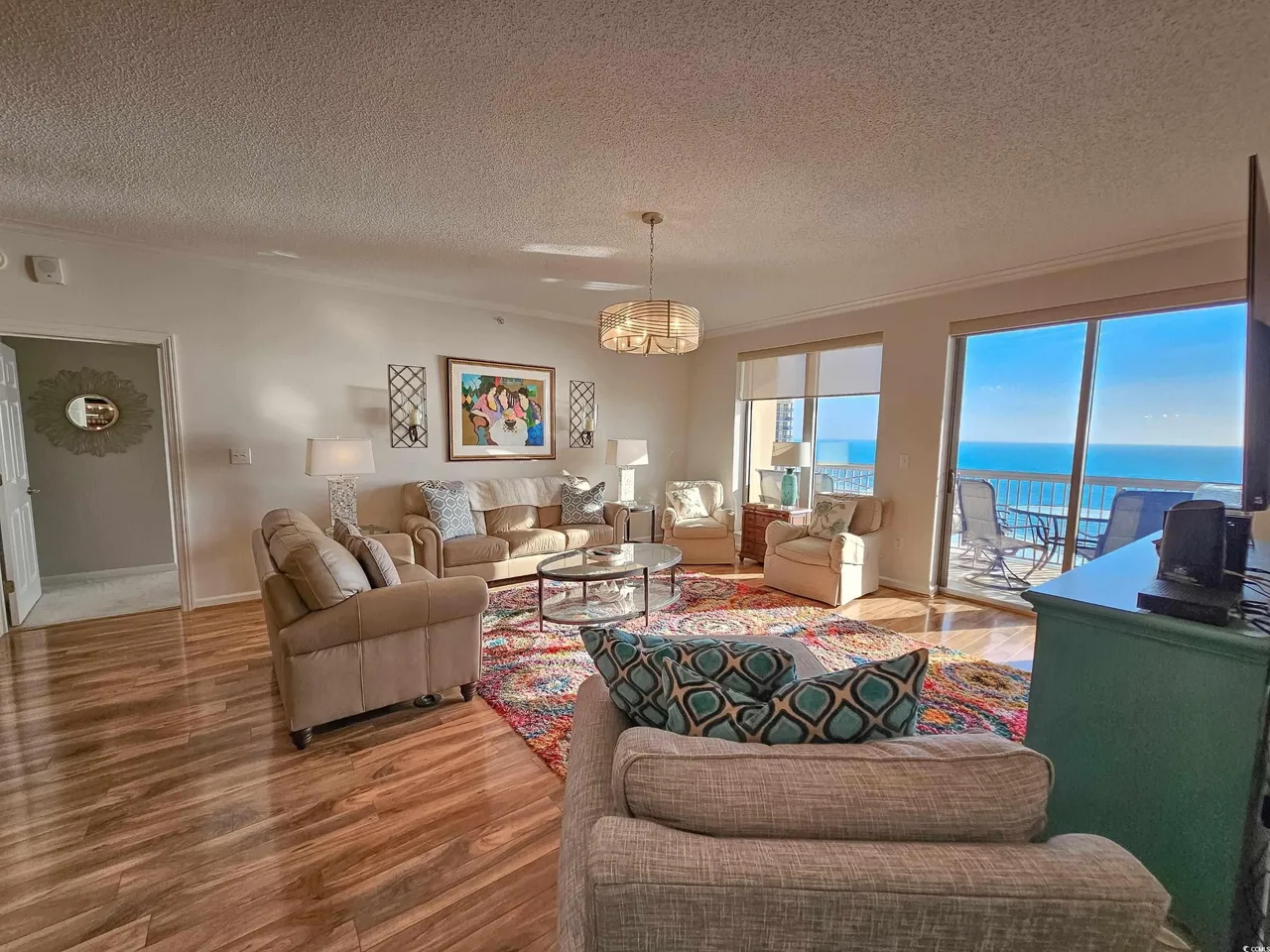 Living Room with Sofa Bed