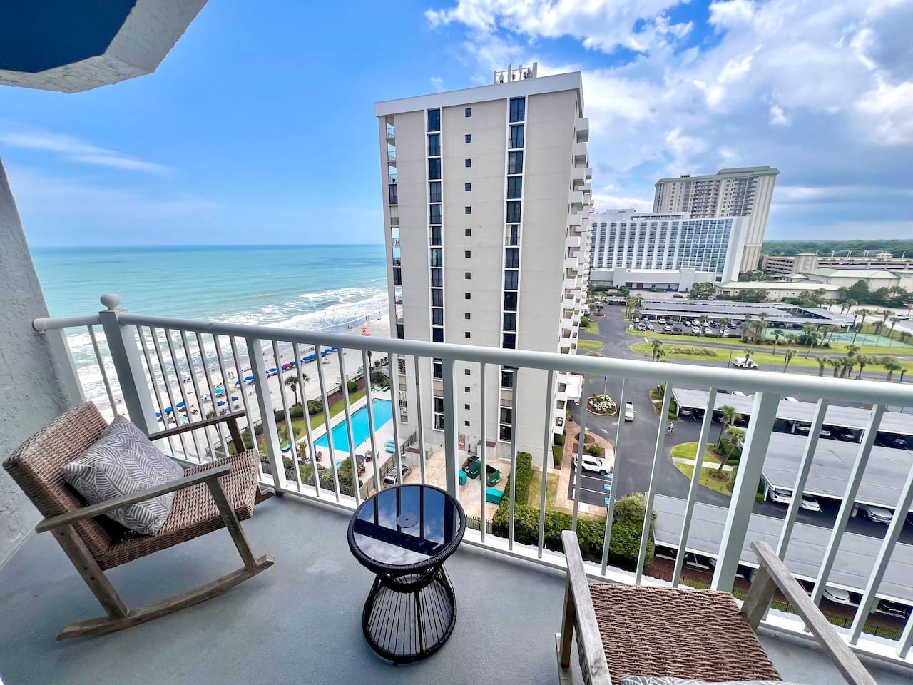 Another view while on the balcony 