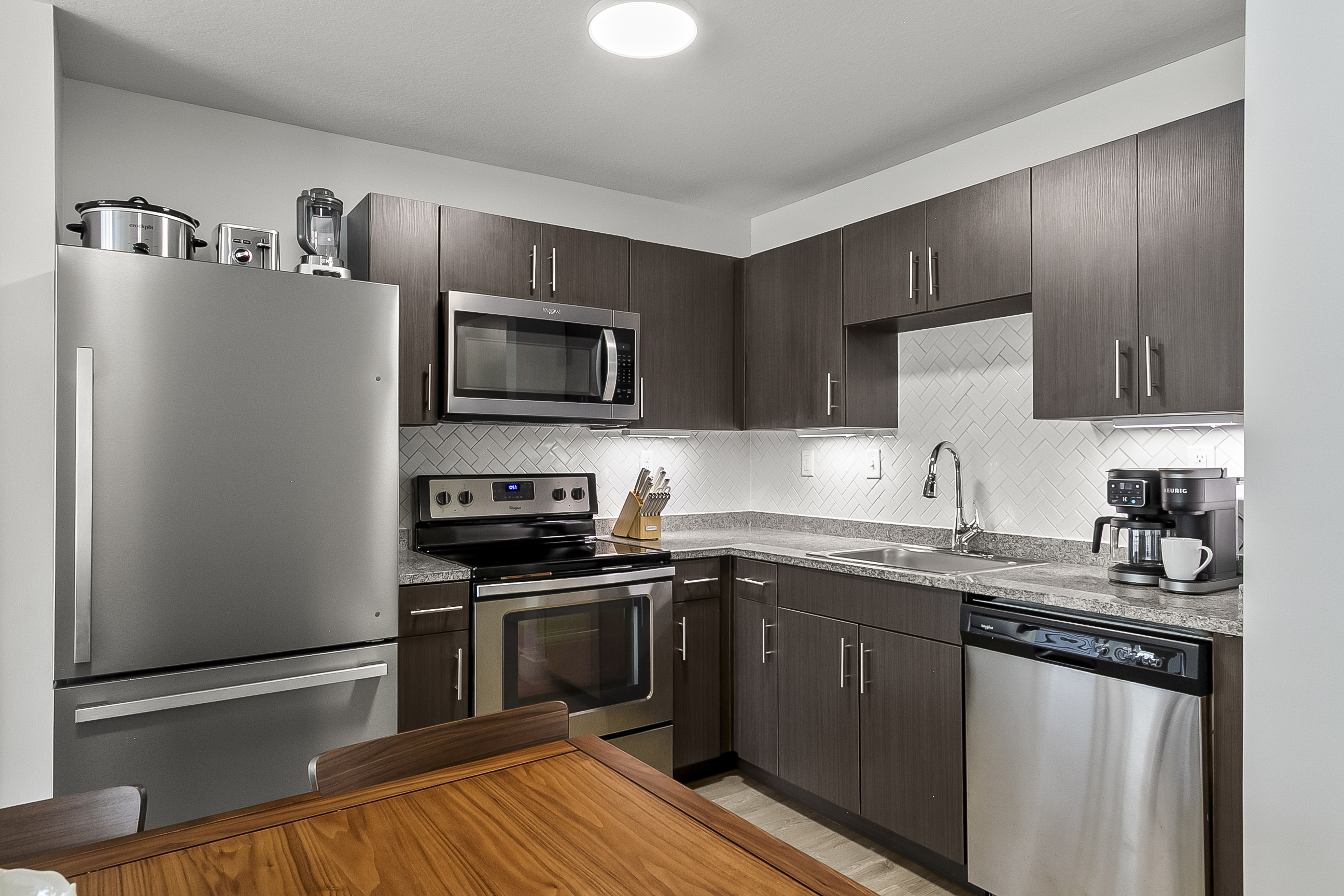 Fully Stocked Kitchen