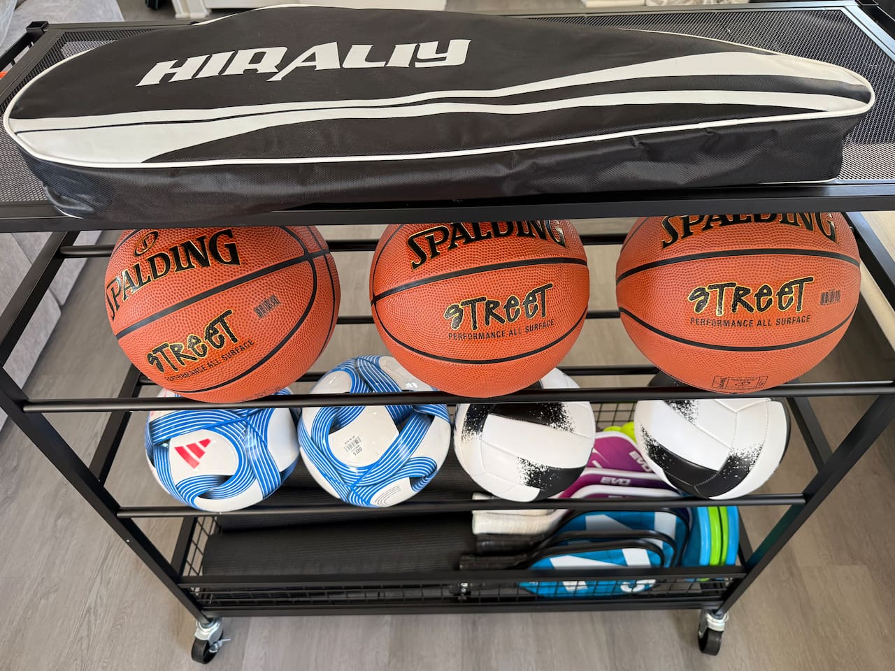 Basketballs • Soccer Balls • Football • Frisbees • Badminton Rackets • Pickleball Paddles • Pickleballs • Birdies • Yoga Mats • Hacky Sacks — All Provided for Your Enjoyment