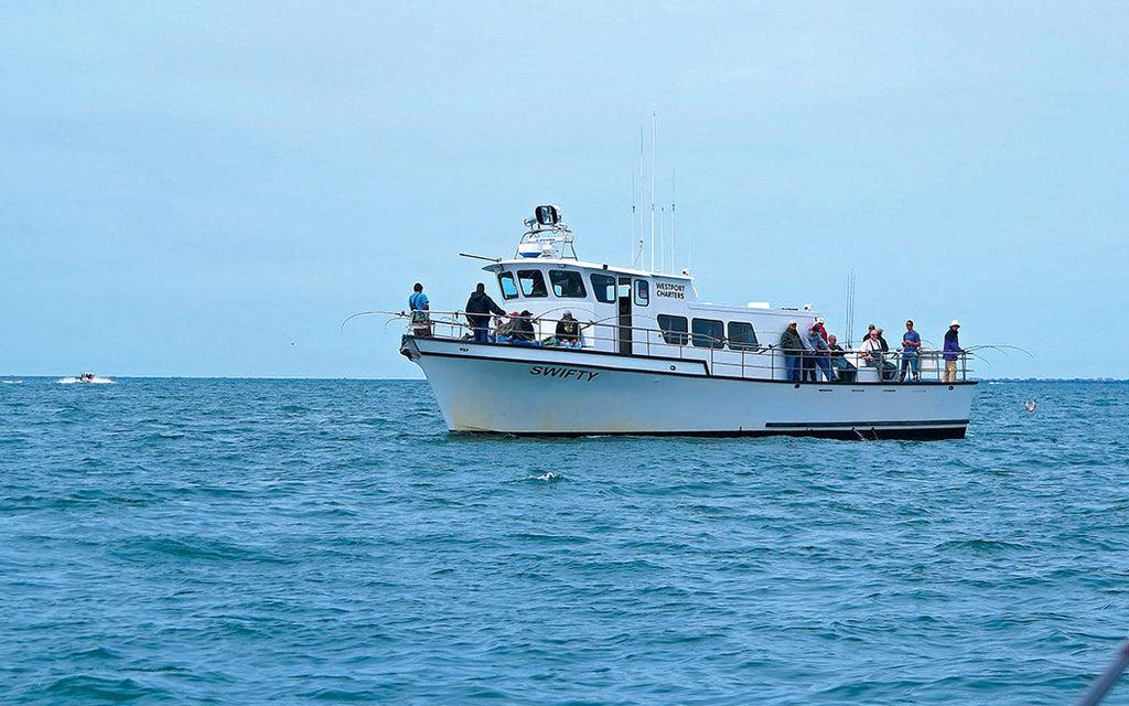 {Fishing Adventures} Head offshore on a local fishing charter and experience some of the best salmon, halibut, and tuna fishing on the Washington coast.