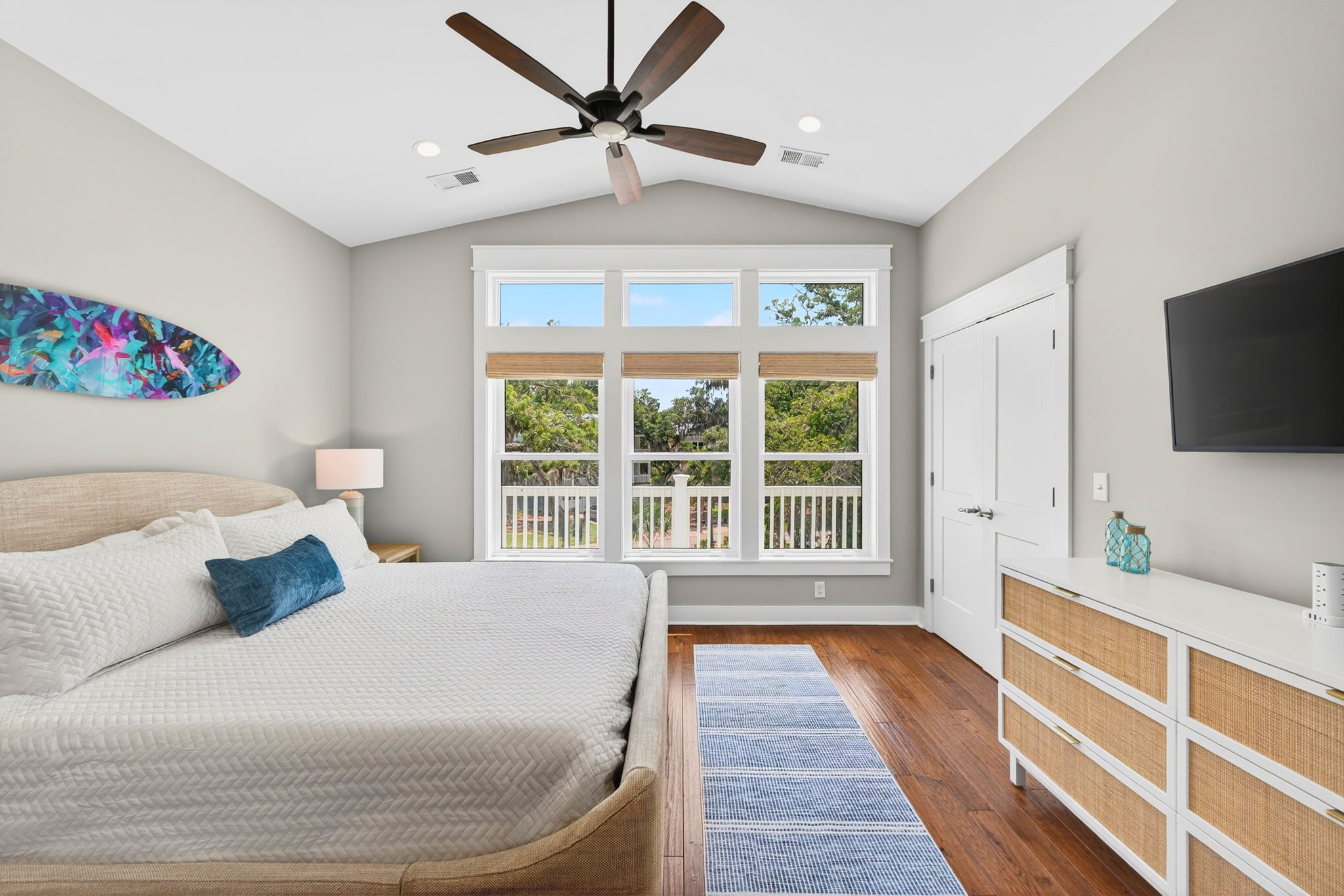 King Bedroom 4 | Driftwood Dreams | 105 Forest Trail | Isle of Palms, SC | IOP Escapes
