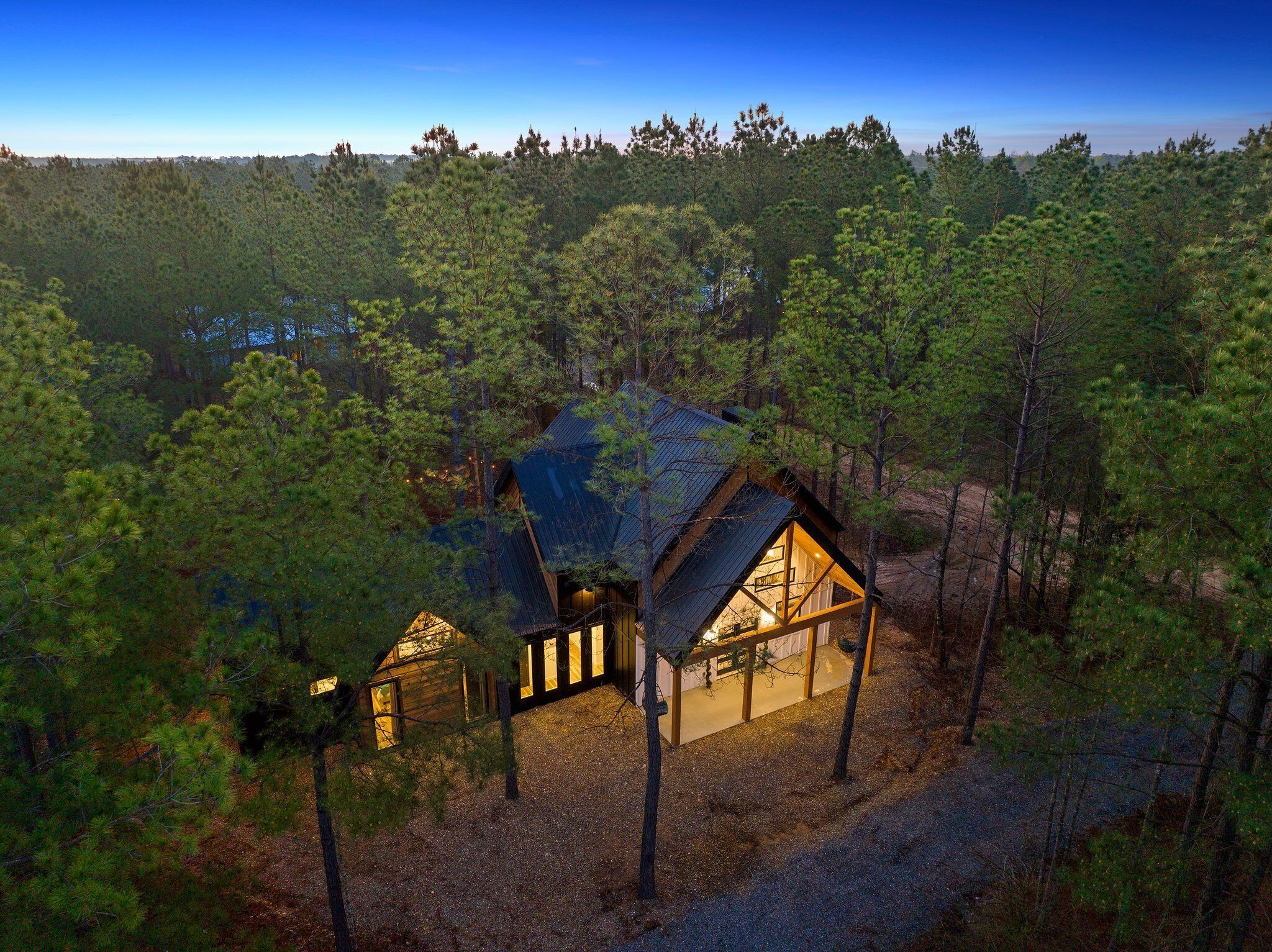 Tucked away in a peaceful setting, surrounded by nature.