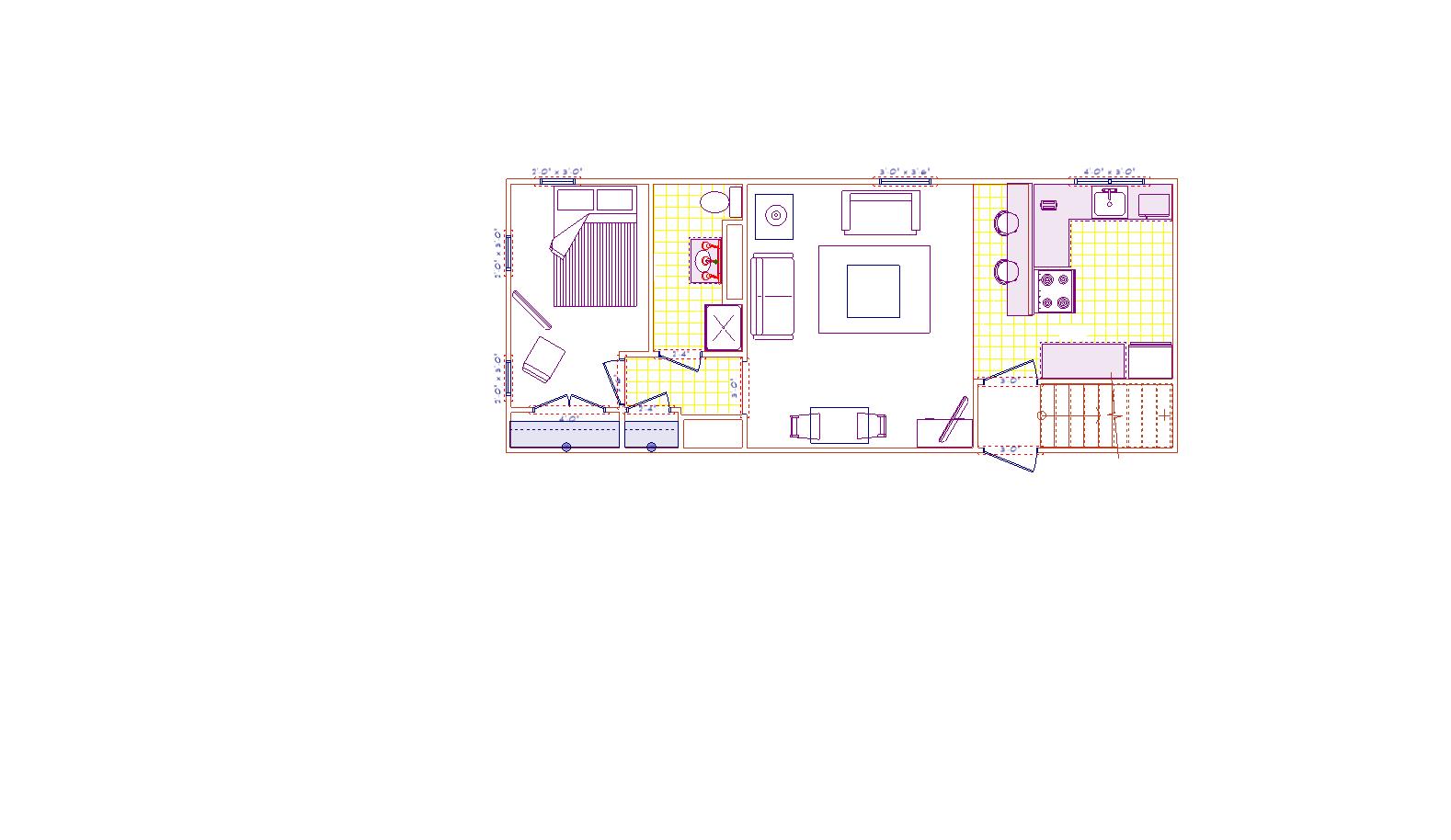 Creamery Apt 2 floor plan