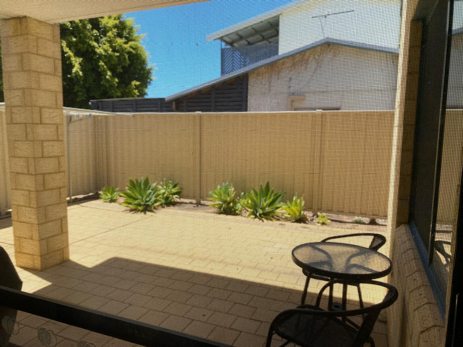Rear Courtyard with BBQ